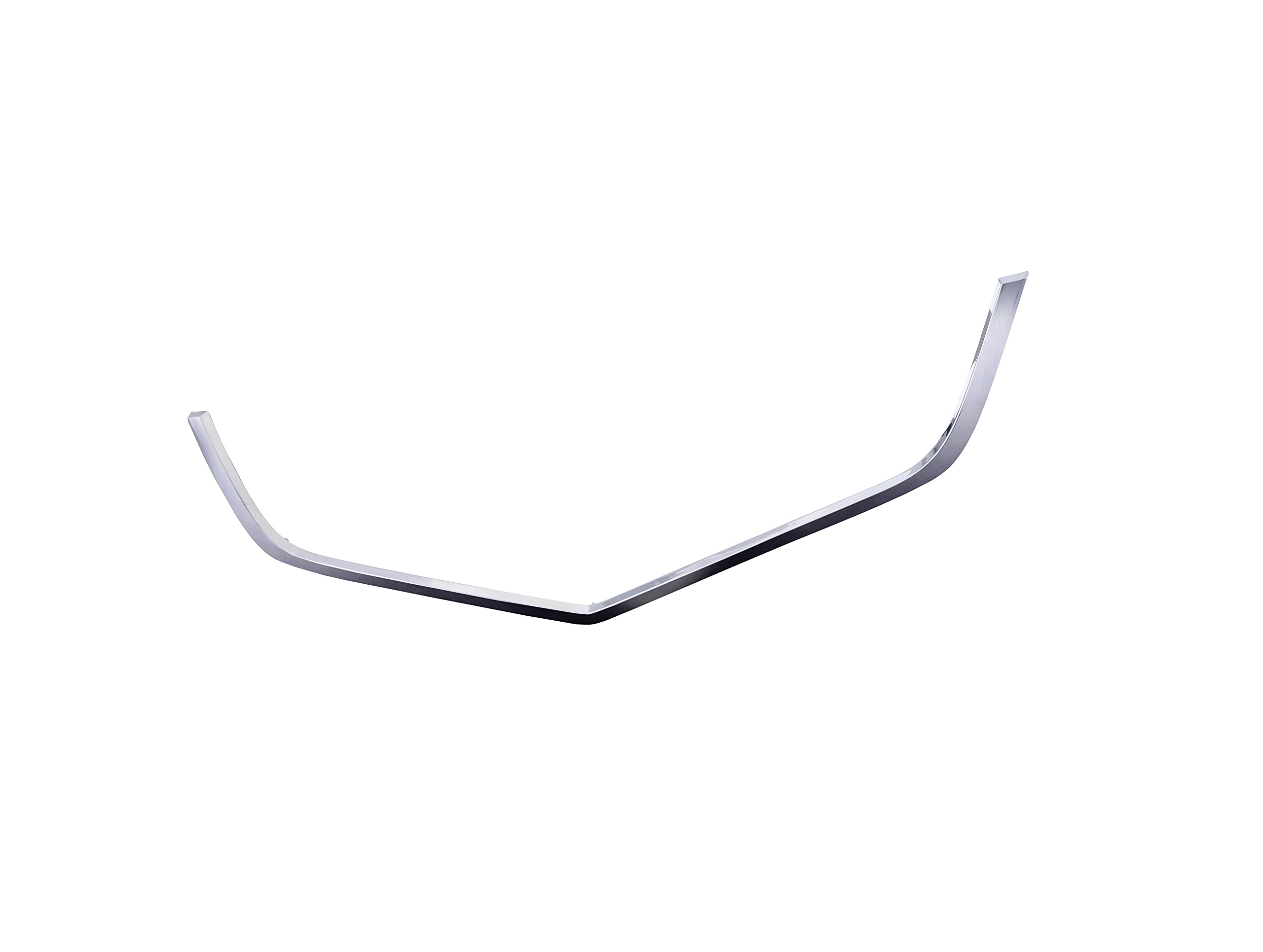 2004-2005 Acura TSX Base Sedan Front Upper & Lower Grille Replacement - Chrome Plastic Molding Trim | Perfect for Car Restoration & Auto Body Repair