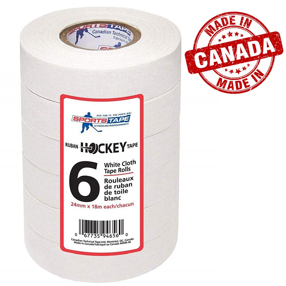 Best Sports Tape & Hockey Tape for Injury Support & Grip - Durable Athletic Tape for Hockey, Basketball & More - Perfect for Wrist, Ankle & Joint Support