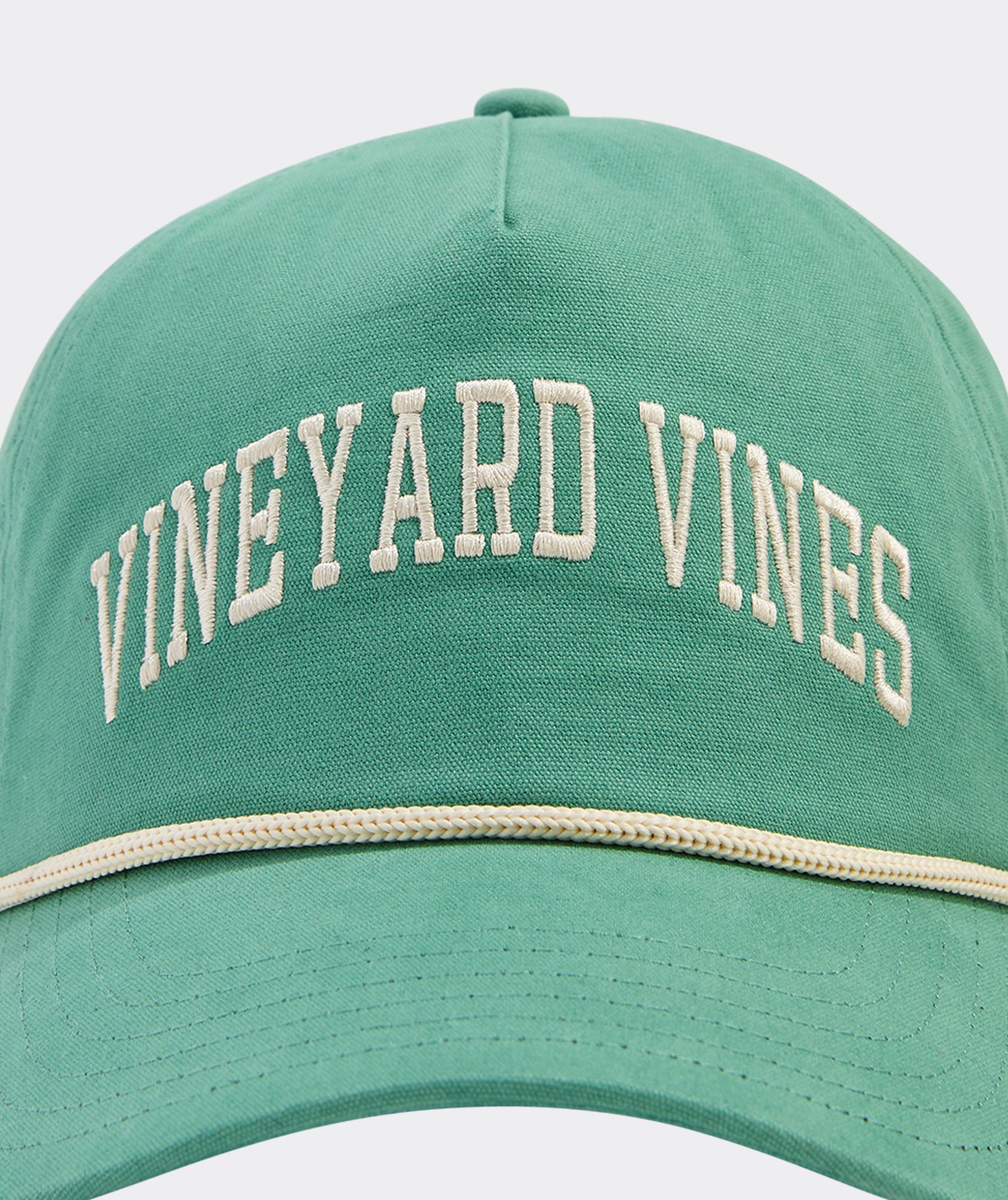 Vineyard Vines Embroidered Text Logo 5-Panel Snapback Hat for Men & Women - Casual Summer Beach Hat for Outdoor Activities, Fishing, and Sports