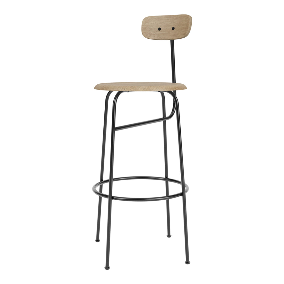 Afteroom Bar Chair - Modern Minimalist Stool for Kitchen Island, Breakfast Nook & Home Bar - Comfortable Counter Height Dining Chair with Sleek Scandinavian Design