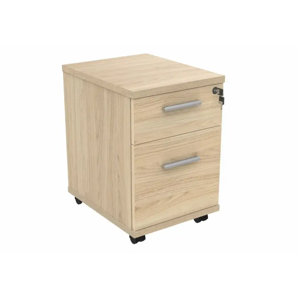 Under Desk Mobile Pedestal - Adjustable Rolling File Cabinet for Office Storage | Perfect for Home & Office Workspace Organization