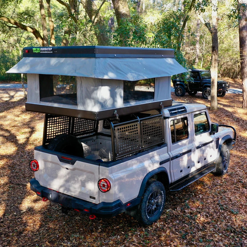 Signature Autosports Offroad Gear Bed Rack for 2023+ Ineos Quartermaster - Heavy Duty Truck Accessories for Camping & Overlanding Adventures