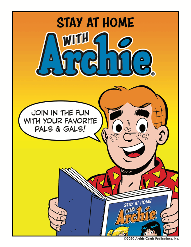 Stay at Home with Archie Activity Pack #1 - Printable PDF for Kids | Fun Indoor Activities, Homeschooling & Rainy Day Entertainment