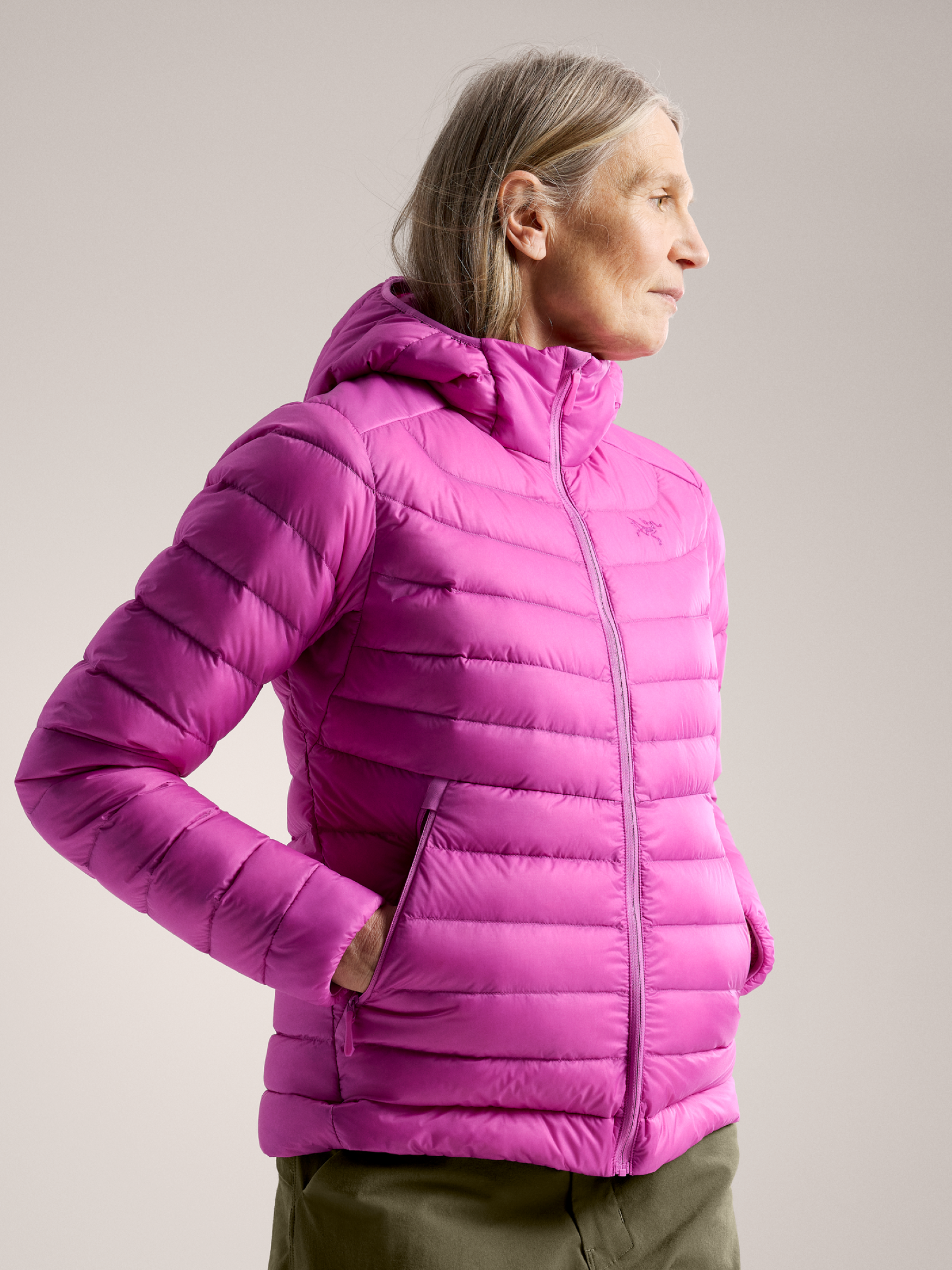 Cerium Hoody Women's Lightweight Down Jacket - Waterproof Winter Coat for Hiking, Travel & Outdoor Activities