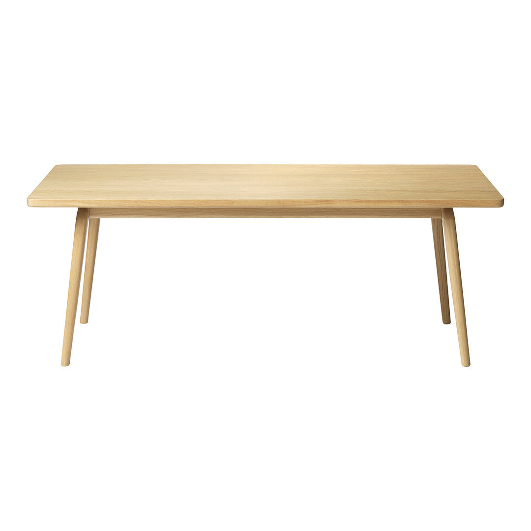 Modern D104 Astrup Rectangular Coffee Table - Solid Wood Living Room Furniture for Small Spaces - Perfect for Apartments, Lounges & Home Decor