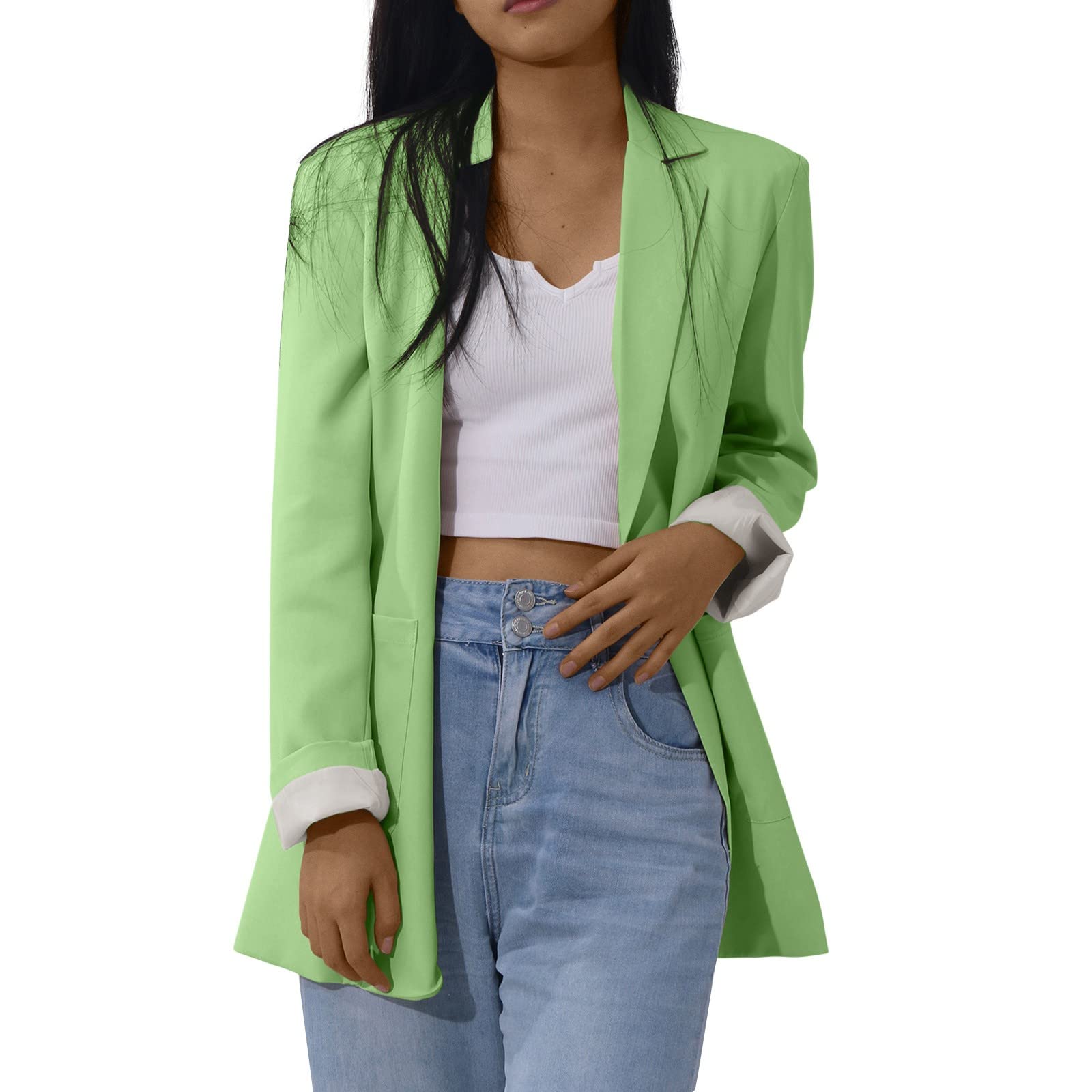 Plus Size Sequin Blazer for Women - Party & Office Wear