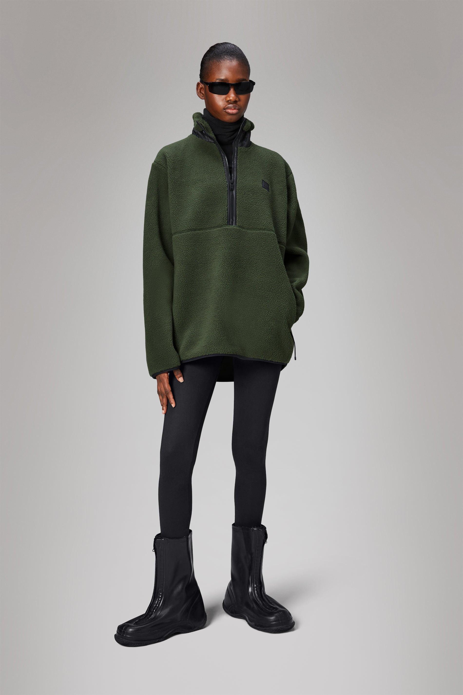 Yermo Fleece Half Zip Pullover - Soft & Warm Fleece Jacket for Men & Women | Perfect for Hiking, Camping & Outdoor Activities