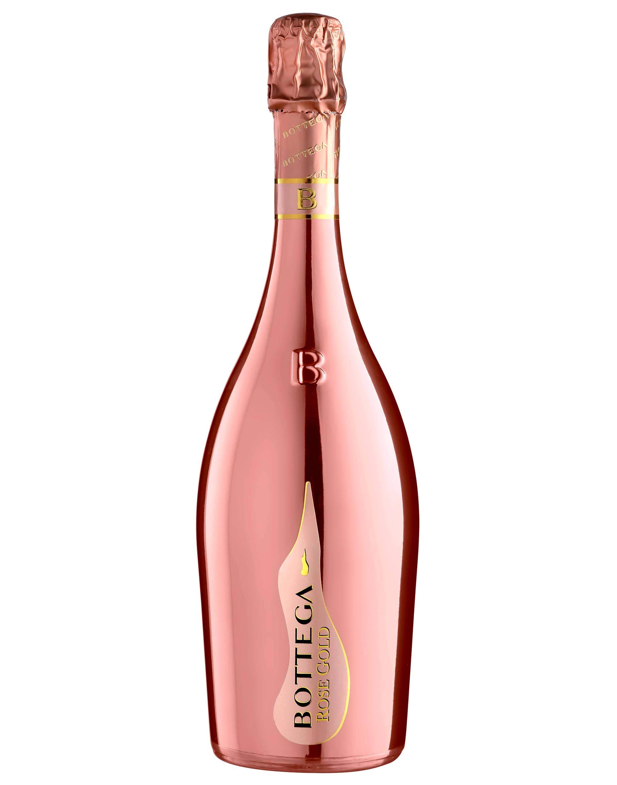 Bottega Rose Gold Spumante Brut - 750ml Italian Sparkling Wine for Celebrations & Gifts