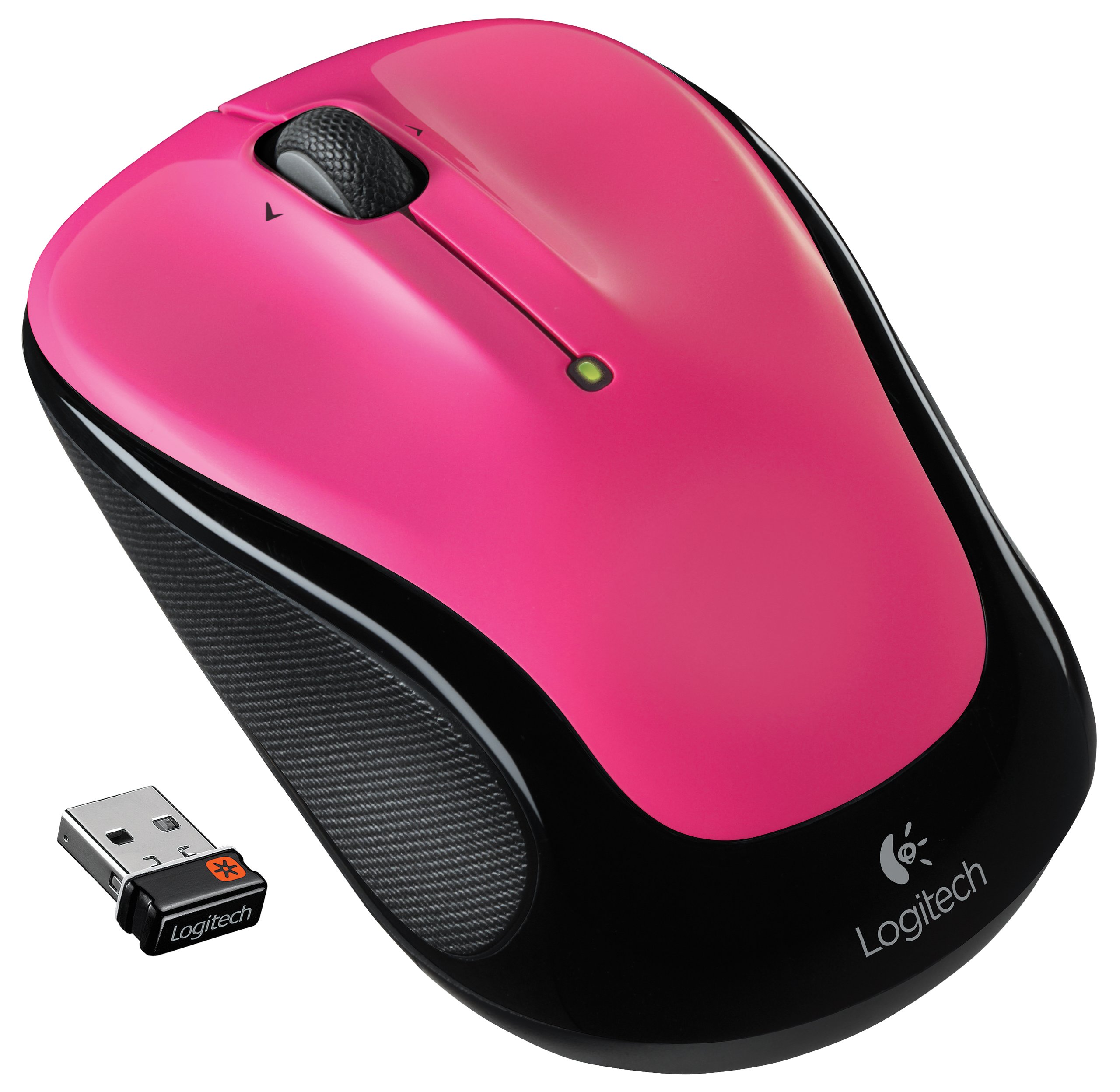 Logitech M325 Wireless Mouse with Smooth Web Scrolling - Brilliant Rose Color | Perfect for Office Work, Online Shopping & Laptop Use