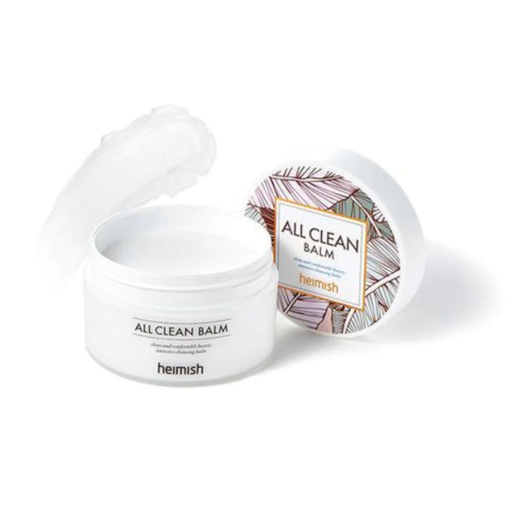 Heimish All Clean Balm 120ml | Gentle Makeup Remover & Cleansing Balm for Face & Eyes | Perfect for Daily Skincare & Travel