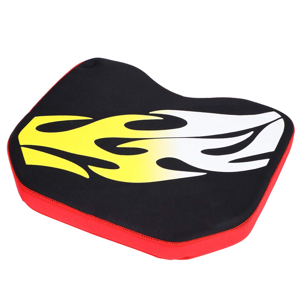 **Thickened Soft Kayak Seat Cushion - Comfortable Canoe & Fishing Boat Seat Pad Accessory for Kayaking, Fishing & Outdoor Adventures (Flame Red)**    *Perfect for Long Fishing Trips, Kayak Excursions & Water Sports – Enhances Comfort & Support!*