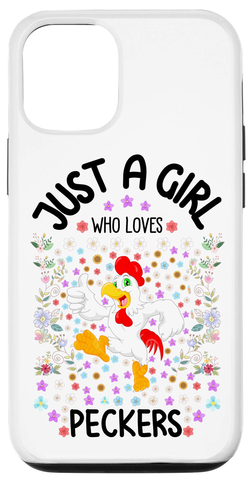 iPhone 12/12 Pro Cute Woodpecker Phone Case - Funny Gifts for Women & Girls Who Love Birds - Perfect for Daily Use, Travel & Outdoor Adventures