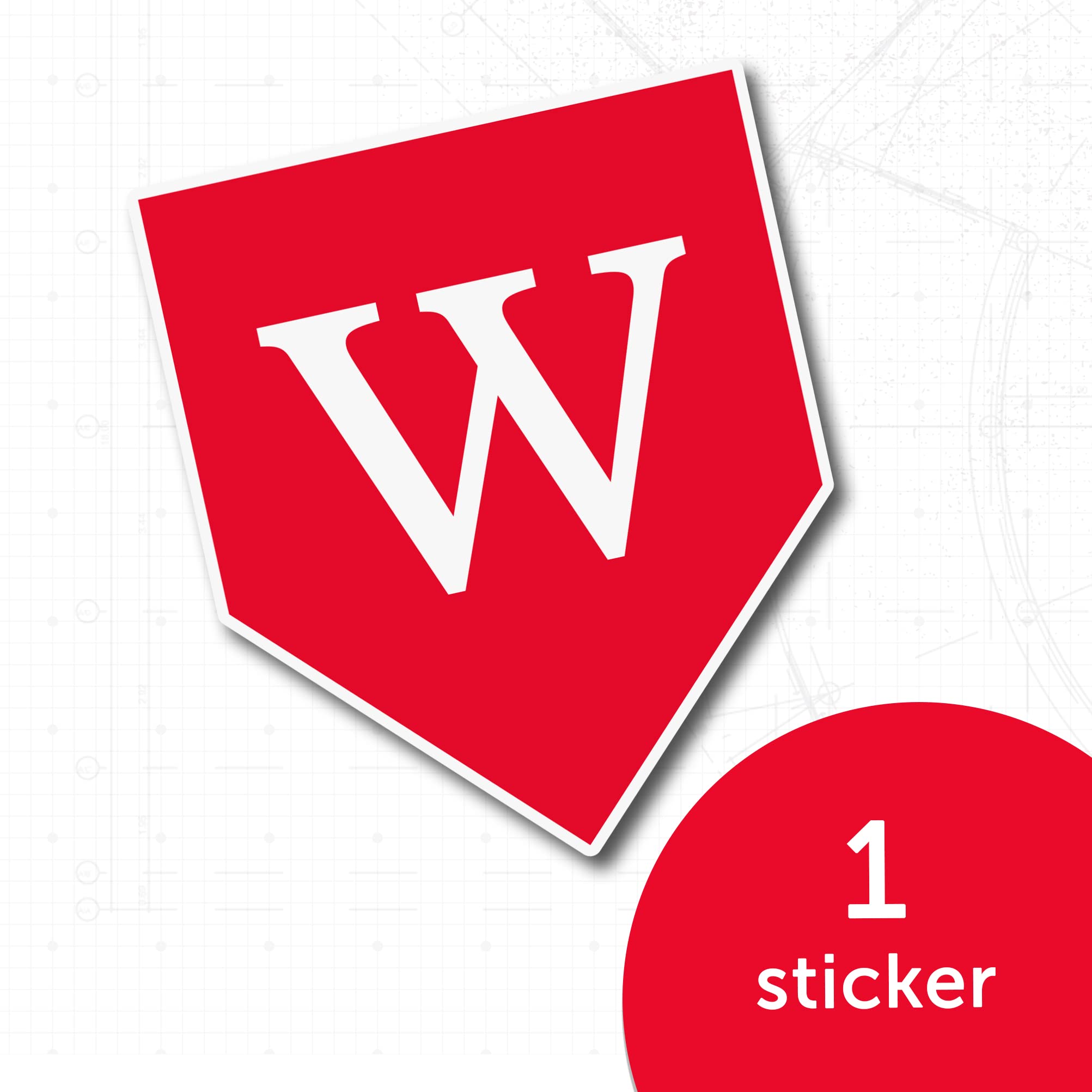 Desert Cactus Wesleyan University Cardinals Vinyl Decal Sticker - Waterproof Laptop, Water Bottle, Car, Scrapbook Decor - Perfect for College Dorm, School Spirit, Fan Gifts & DIY Crafts
