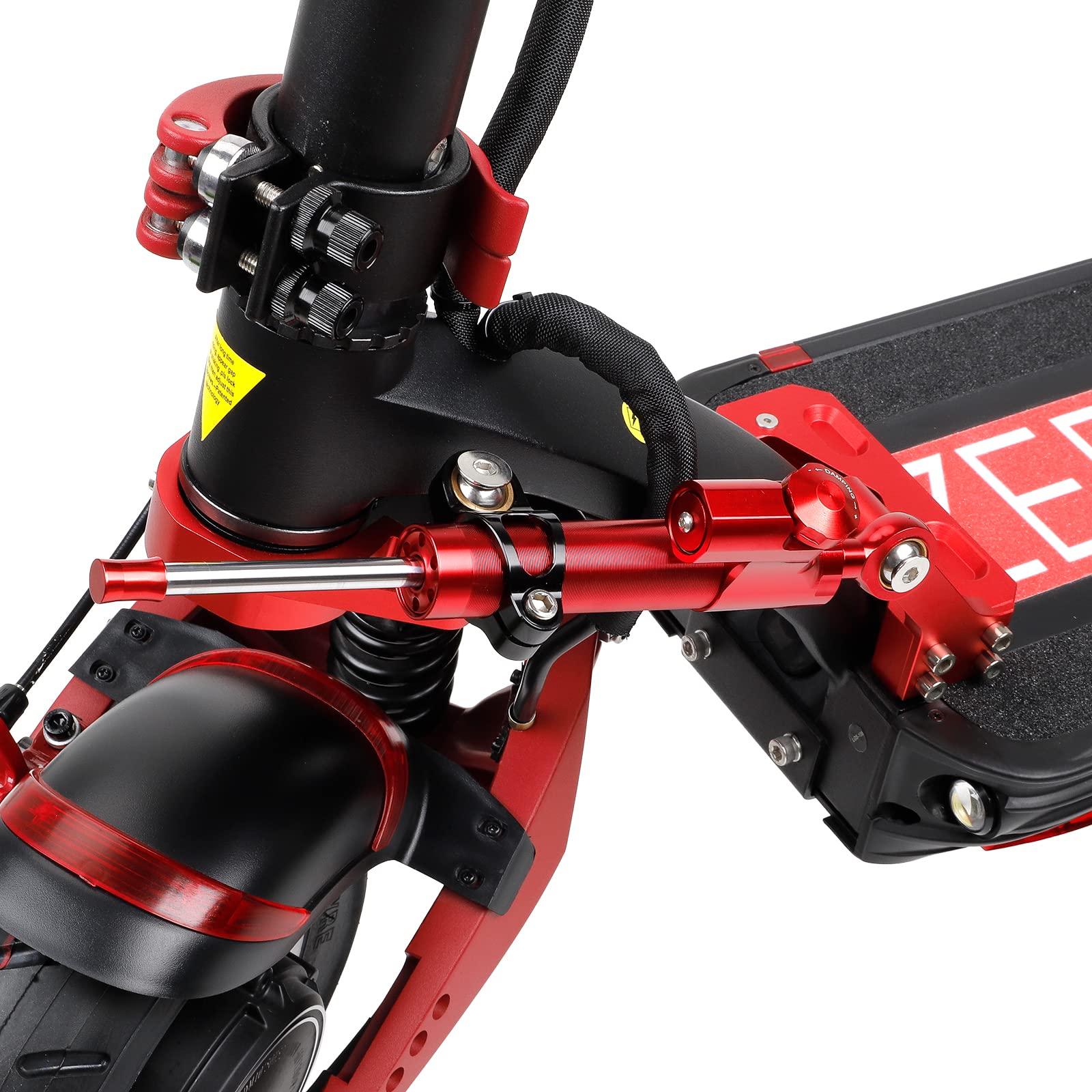 Zero 10X Electric Scooter Steering Damper Kit - High Speed Stabilizer for Wobble-Free Riding | Scooter Upgrade Accessories for Commuting & Off-Road Adventures