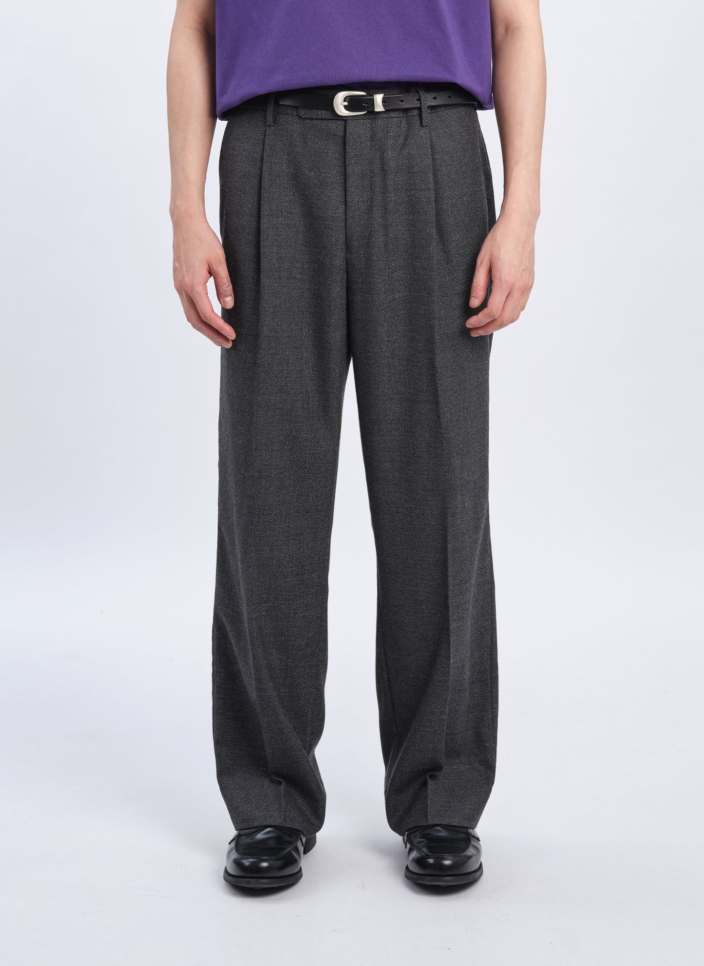 Premium Marzotto Wool Dress Pants for Men - Classic Business & Formal Attire - Perfect for Office, Weddings & Special Occasions