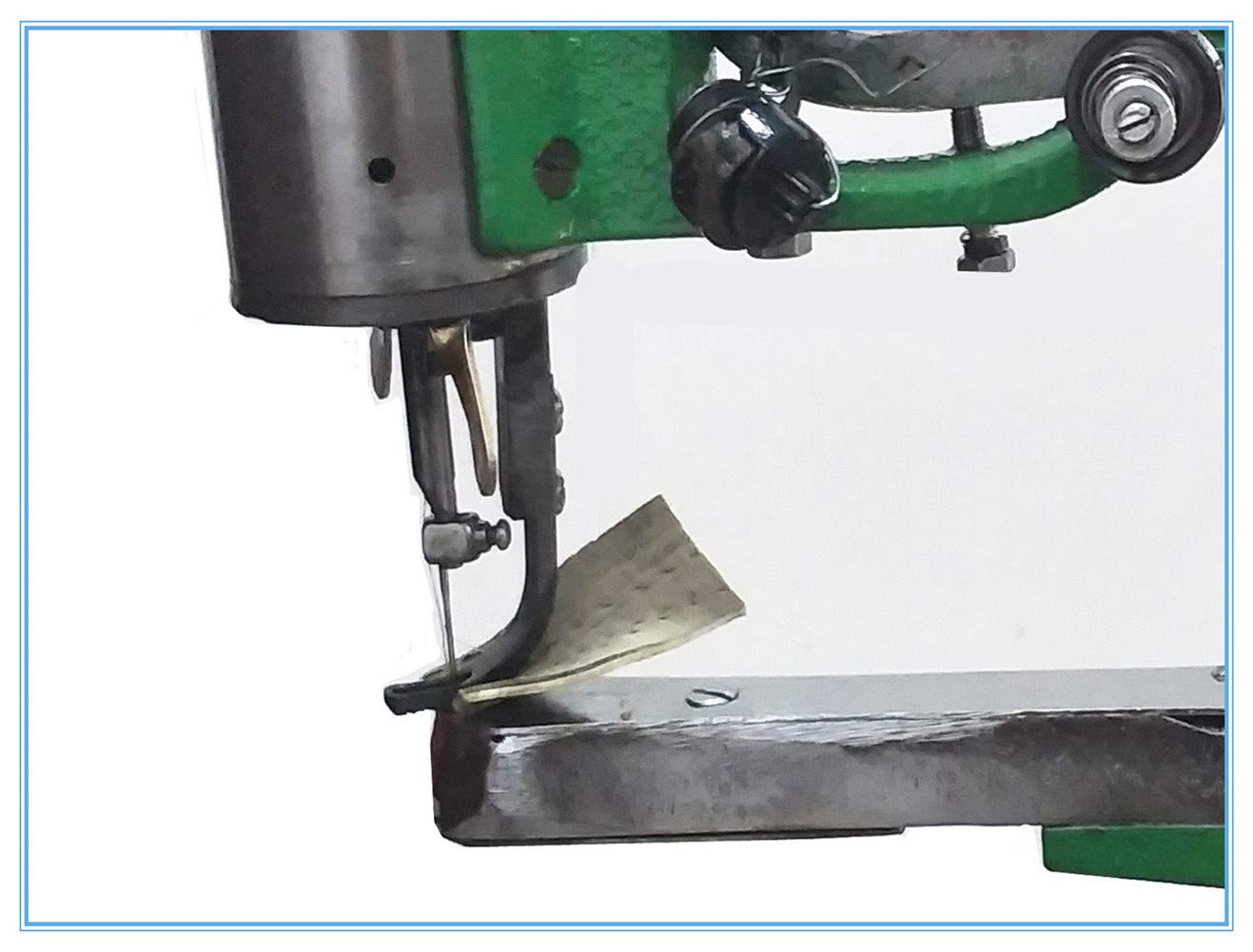 FQTANJU Manual Shoe Repair Sewing Machine - Heavy Duty Leather & Canvas Stitching Tool for Cobblers & DIY Shoe Fixing - Perfect for Boots, Bags, Belts & Upholstery Repairs at Home or Workshop