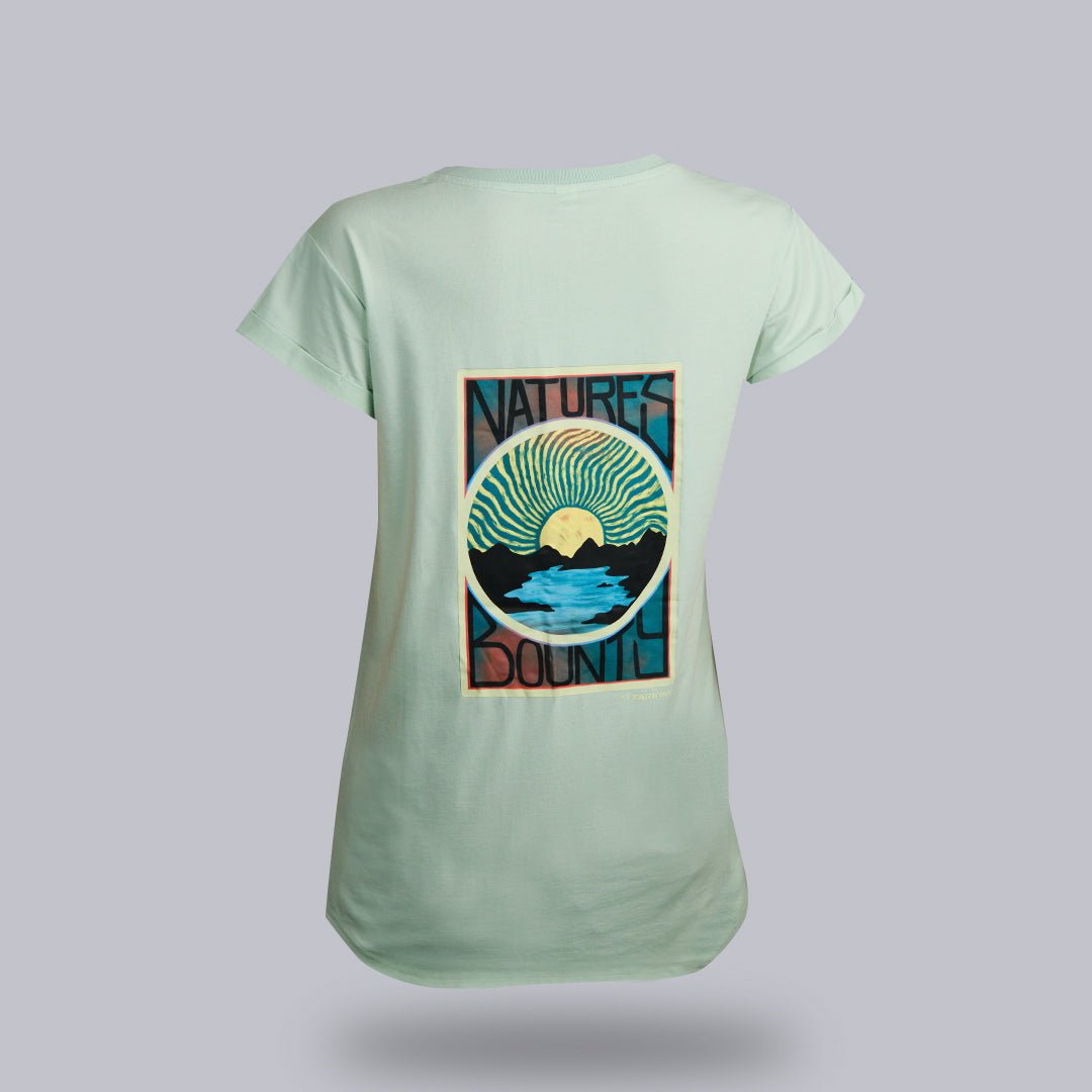 Natures Bounty Women's Free and Easy Daily Eco-Friendly T-Shirt - Soft Organic Cotton Tee for Casual Wear & Sustainable Lifestyle