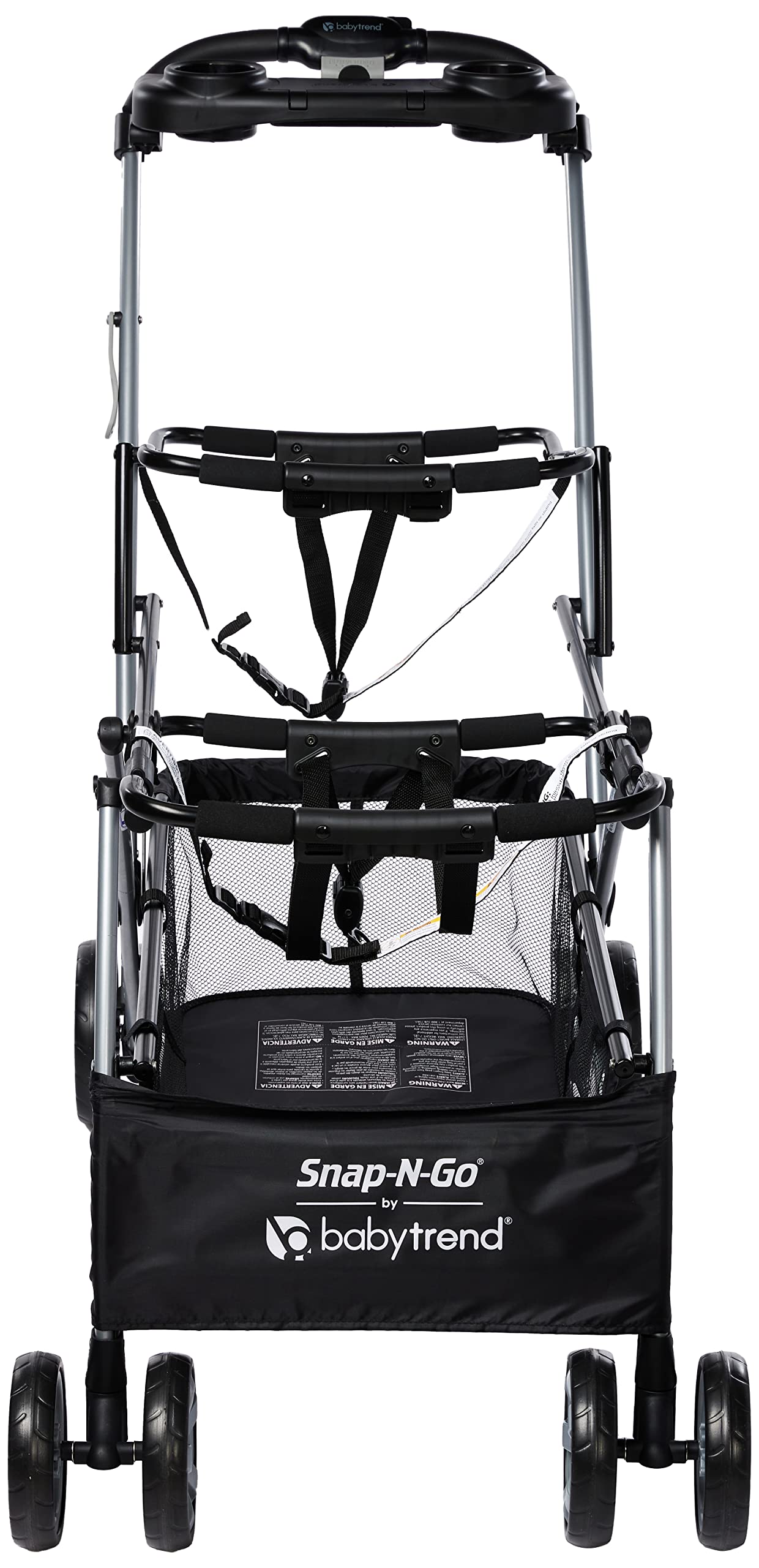 Baby Trend Snap-N-Go Double Stroller - Lightweight Frame for Infant Car Seats | Perfect for Twins or Siblings | Ideal for Shopping, Travel & Daily Walks