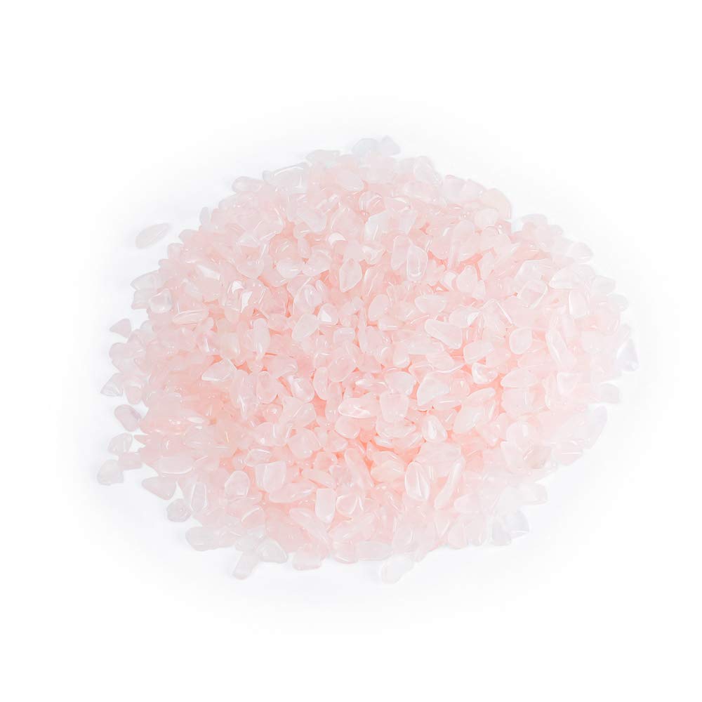 Crushed Crystal Gemstone Chips for Jewelry Making, Home Decor, and DIY Crafts - Natural Tumbled Stone Chips for Beading, Scrapbooking, and Spiritual Healing