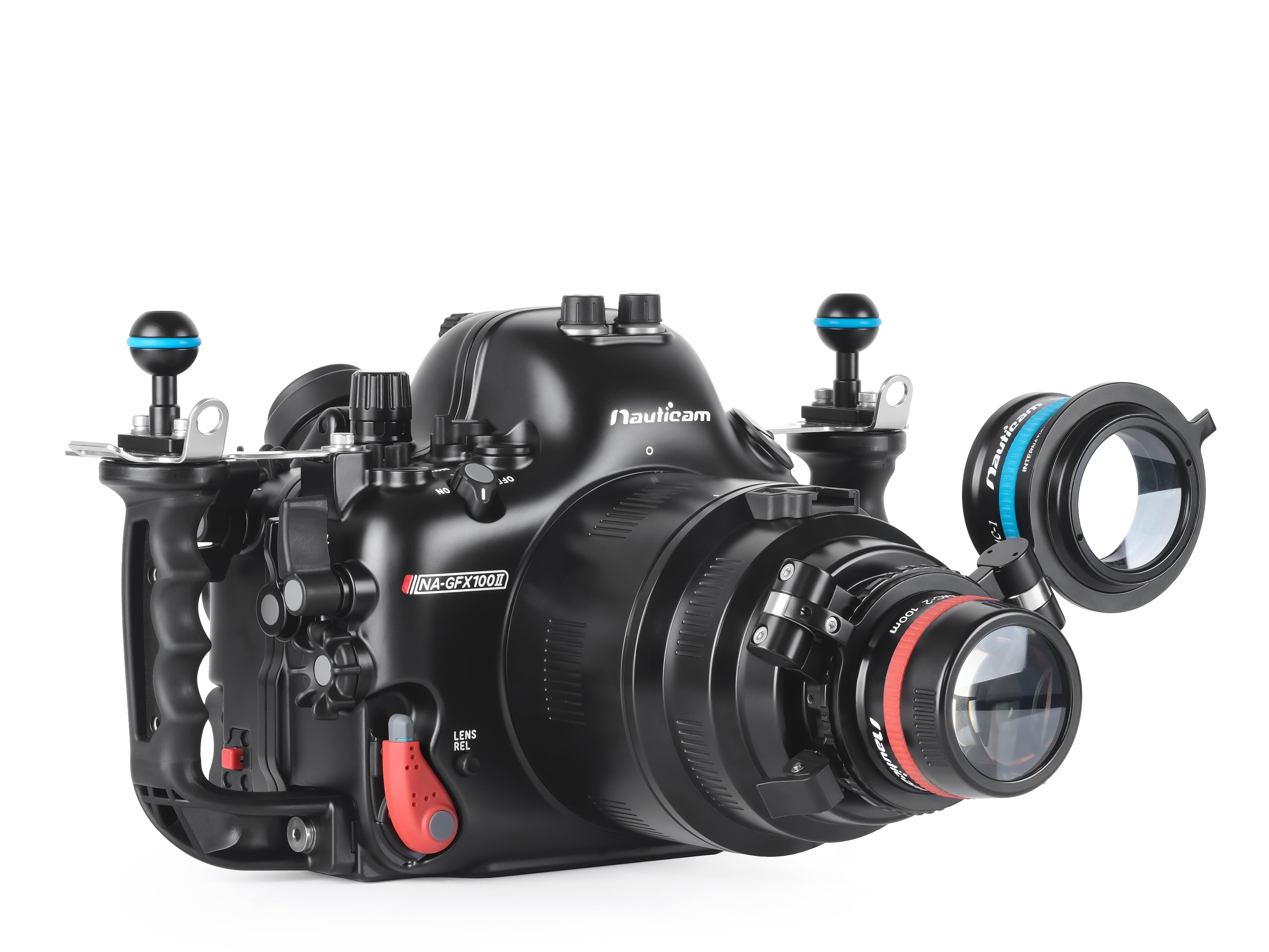 Underwater Housing for Fujifilm GFX100II Camera - Waterproof Case for Scuba Diving & Marine Photography