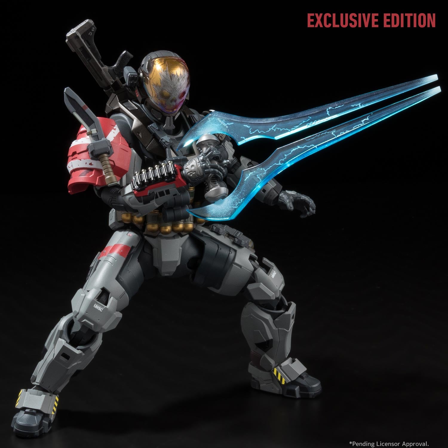 1000Toys RE:EDIT Halo Reach Emile A239 Noble Four 1/12 Scale Action Figure - PX Previews Exclusive Collectible for Display & Gaming Enthusiasts