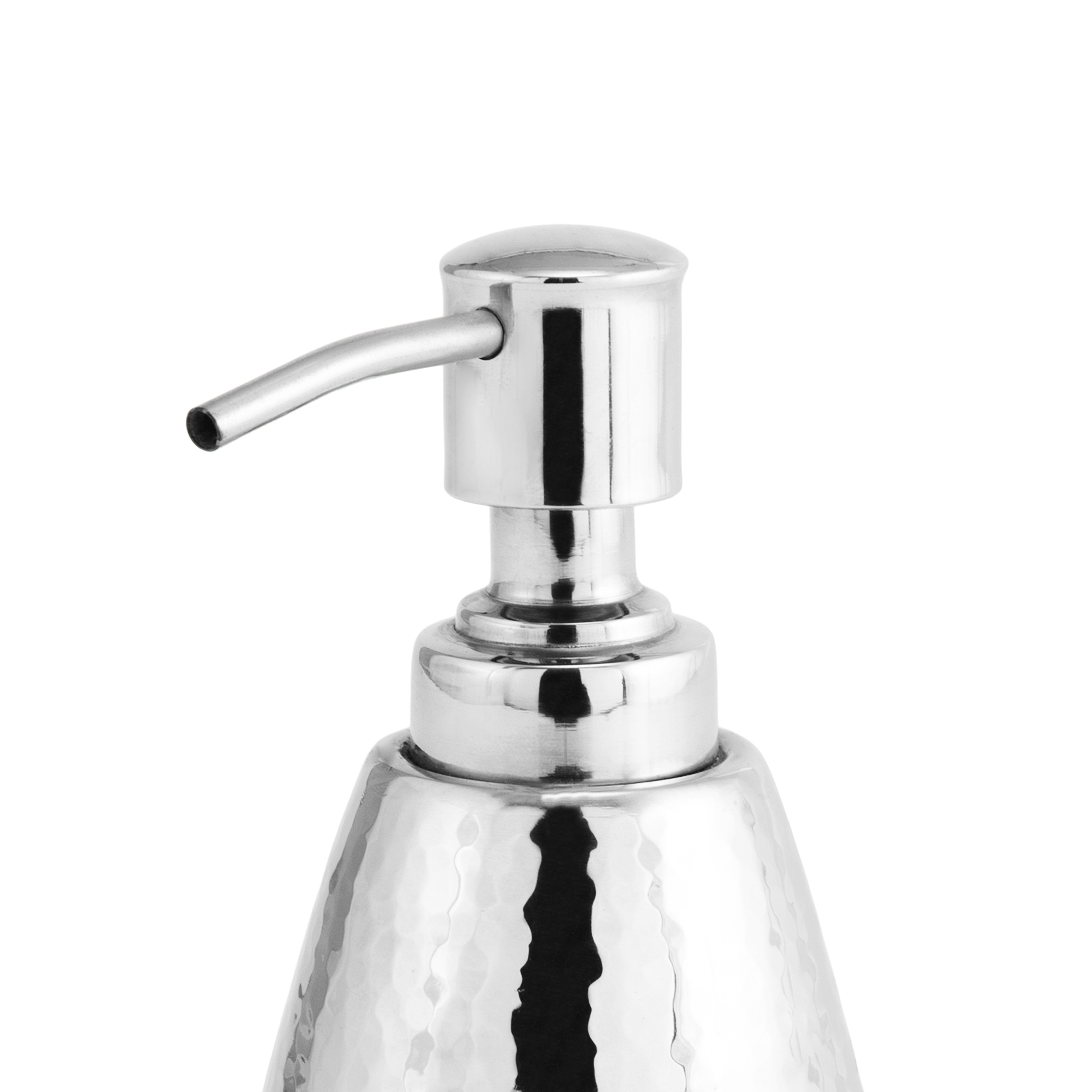 Elegant White Orchid Soap Dispenser - Automatic Touchless Hand Soap Pump for Bathroom & Kitchen - Modern Liquid Soap Dispenser for Home, Office, or Restaurant Use