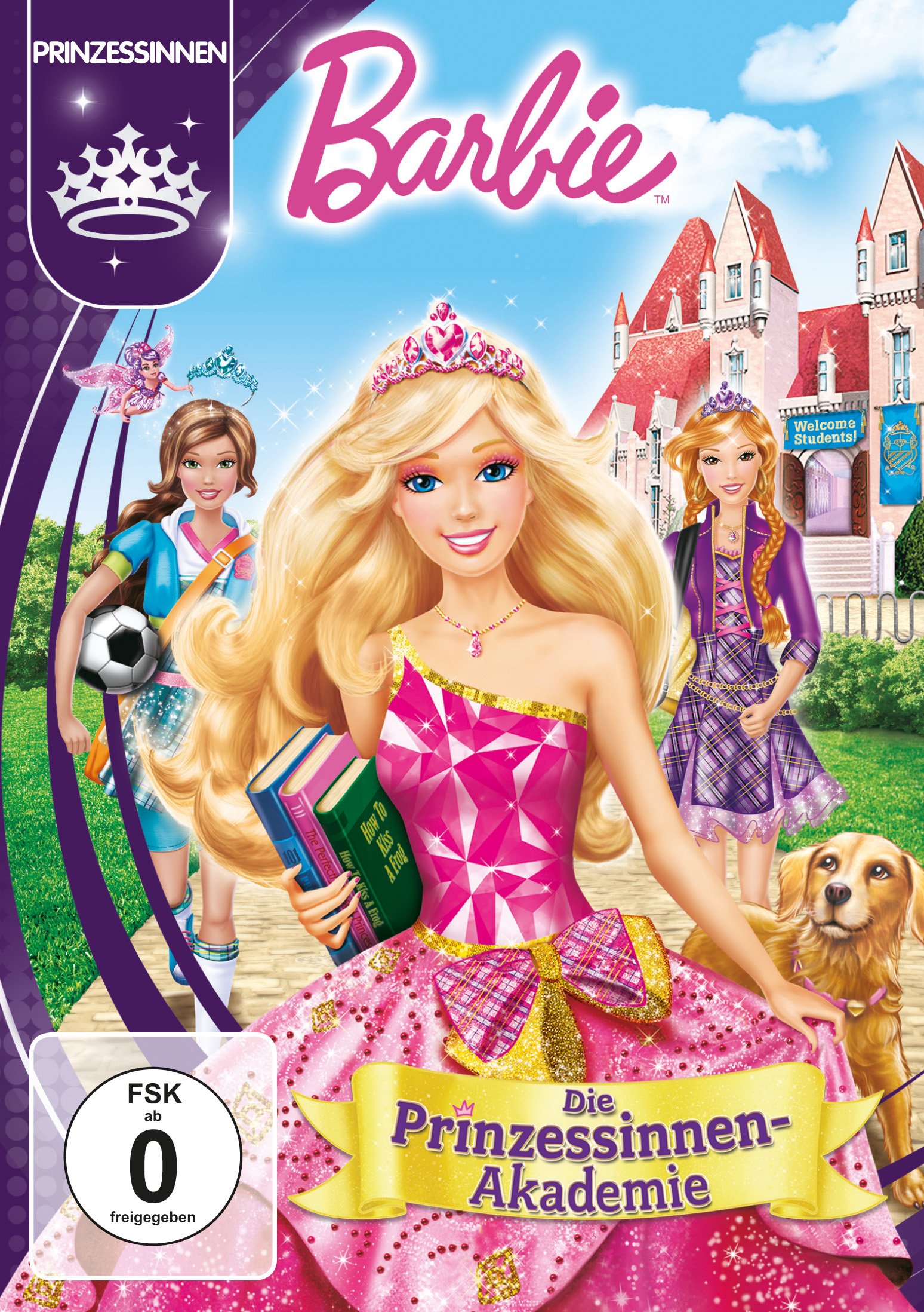 Barbie Princess Academy Doll - Royal Pretend Play Toy for Kids, Birthday Gift for Girls Ages 3-8 | Princess Dress-Up, Tea Party & Storytelling Fun