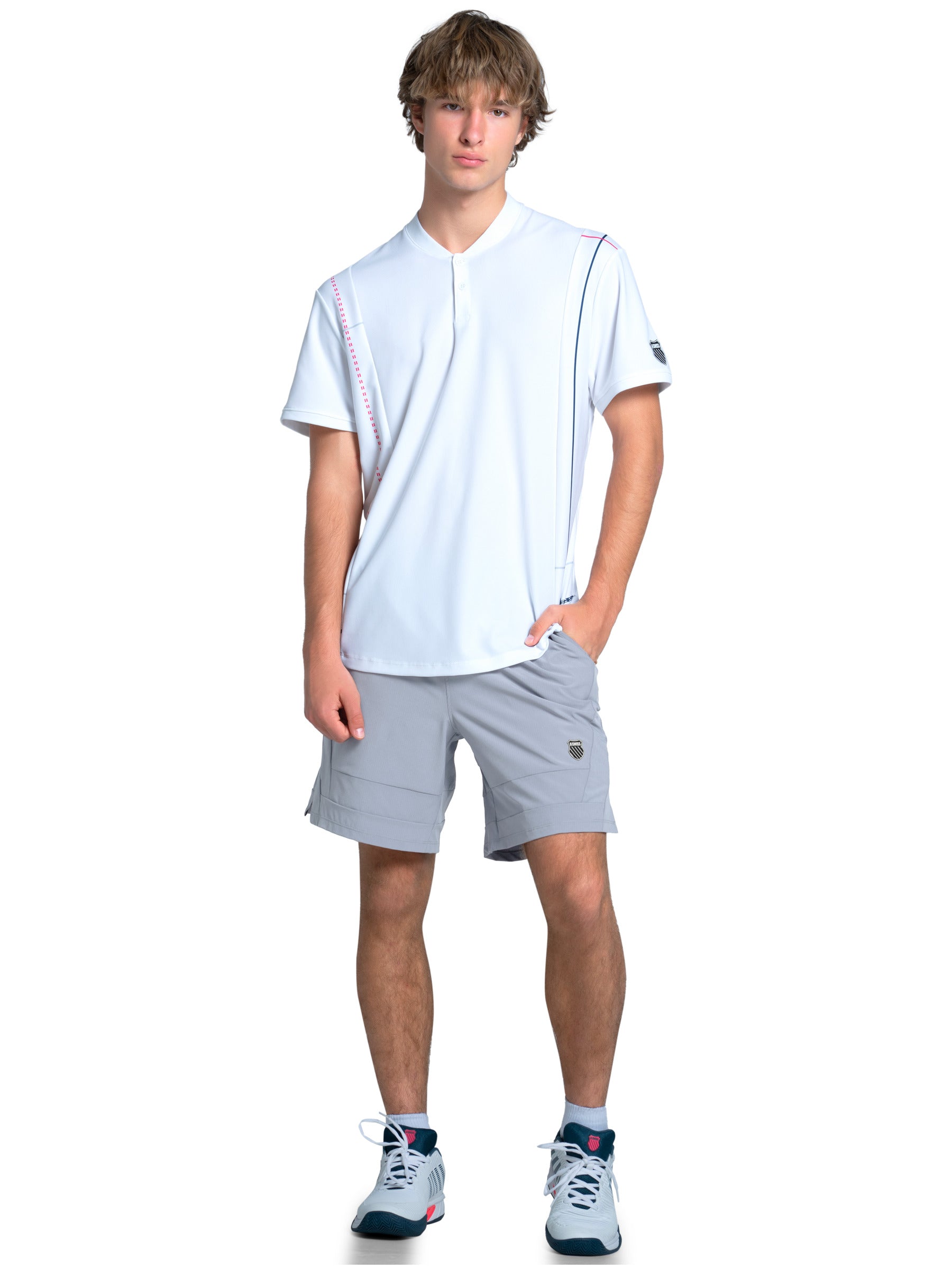 Monterey Henley Short Sleeve Shirt for Men - Comfortable Casual Wear for Outdoor Activities and Everyday Use