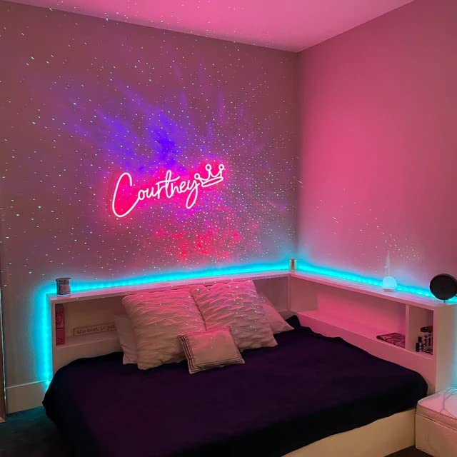 Custom LED Neon Signs for Wall Decor - Personalized Neon Name Signs for Bedroom, Wedding, Birthday Party & Home Decor | Perfect for Gifts, Bars, Cafes & Events