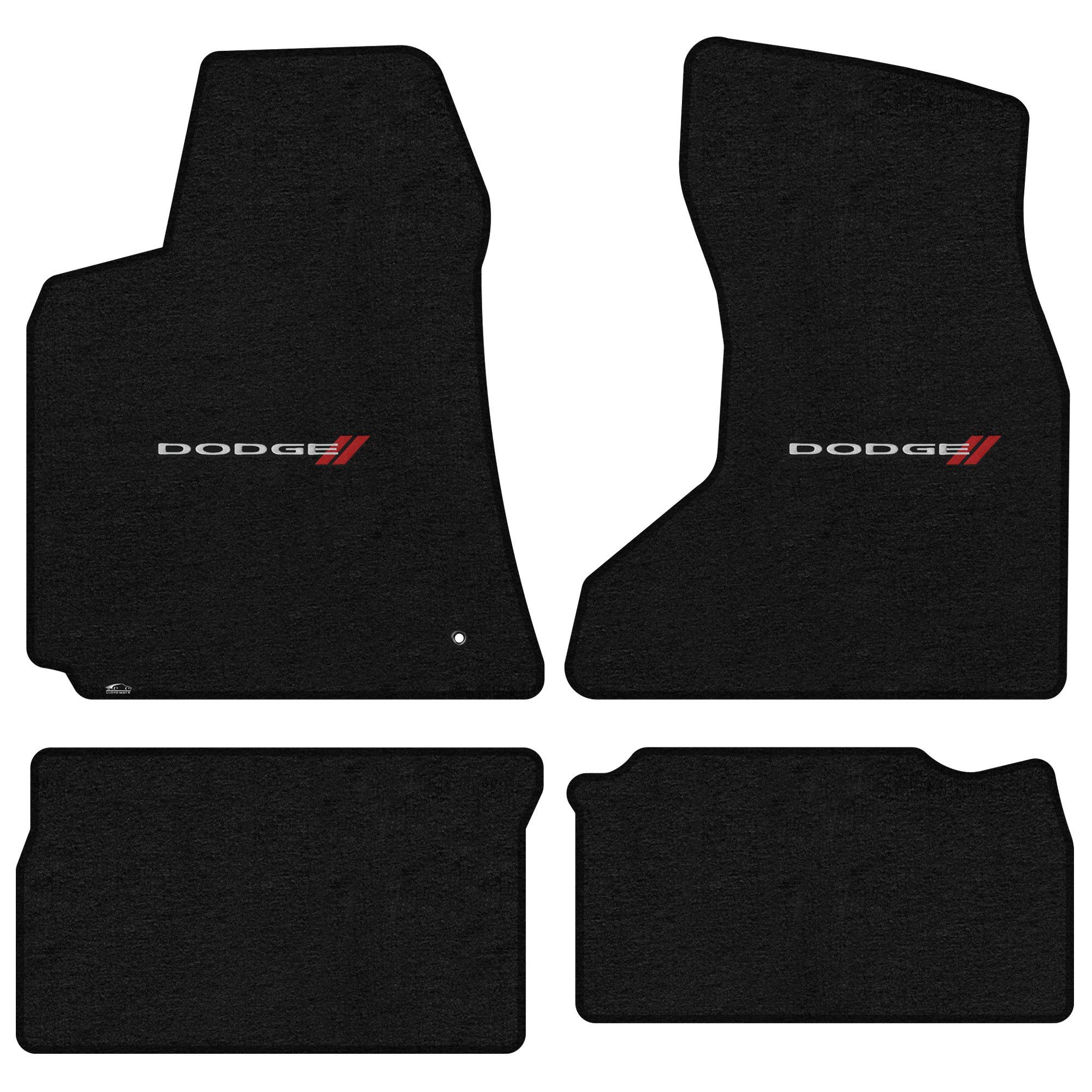 Premium Custom-Fit Carpeted Floor Mats for 2006-2010 Dodge Charger AWD - Luxury Car Floor Liners (Charcoal, Front & Rear Set) - Perfect for All-Weather Protection & Enhanced Interior Style