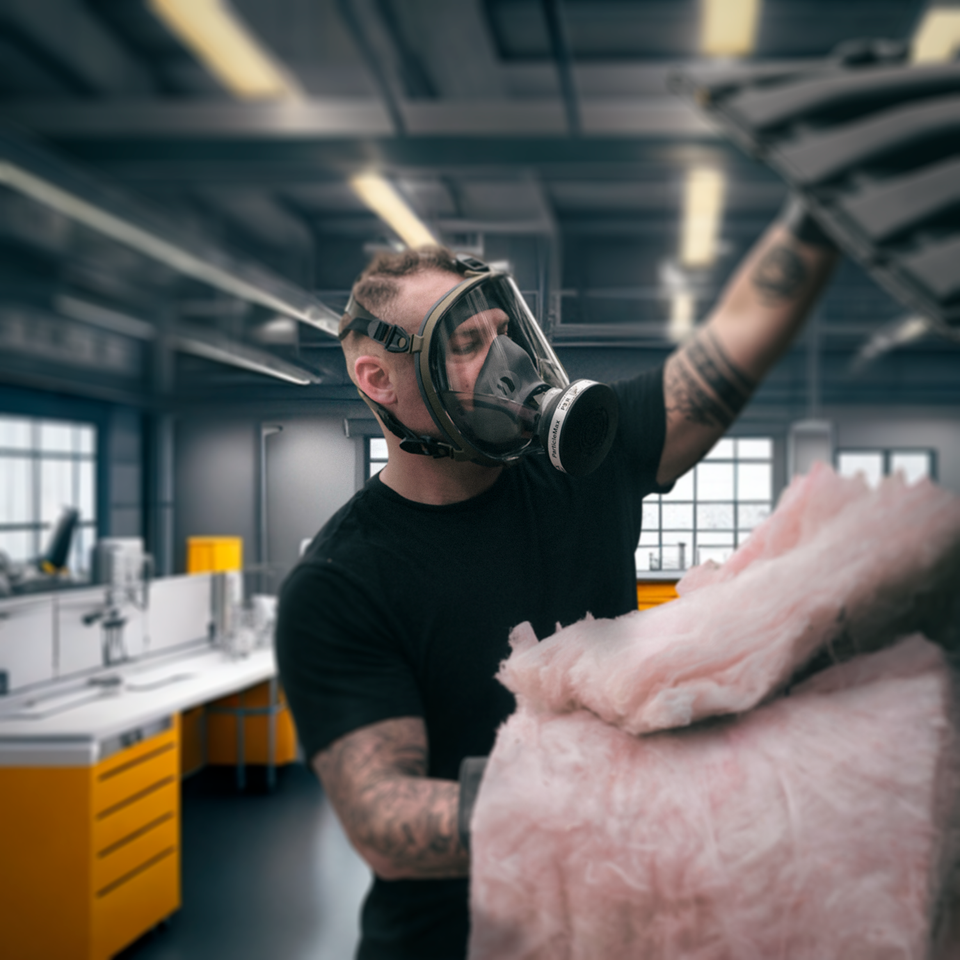 Mira Safety CM I01 Lightweight Full Face Respirator Mask - NIOSH Certified for Chemical, Biological & Industrial Protection - Ideal for Emergency Preparedness, DIY Projects & Workplace Safety