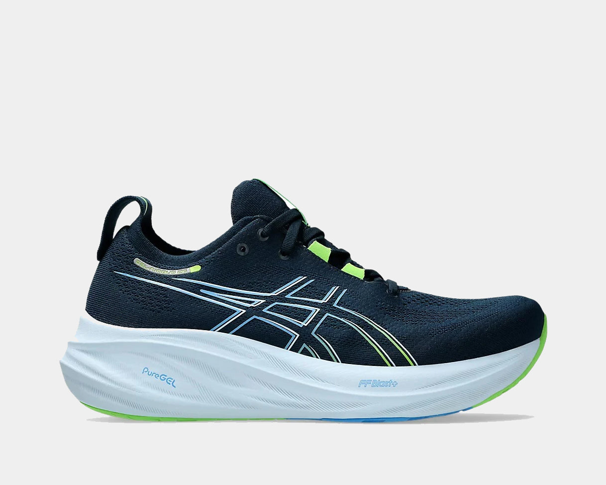 ASICS Men's Gel-Nimbus 26 Running Shoes - Lightweight Cushioned Sneakers for Marathon & Road Running - Perfect for Jogging, Gym Workouts & Daily Wear