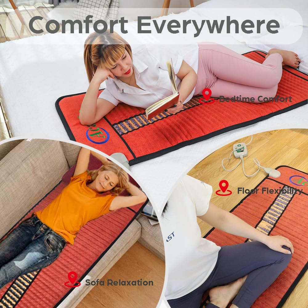 Far Infrared Heating Pad for Full Body Pain Relief - 67