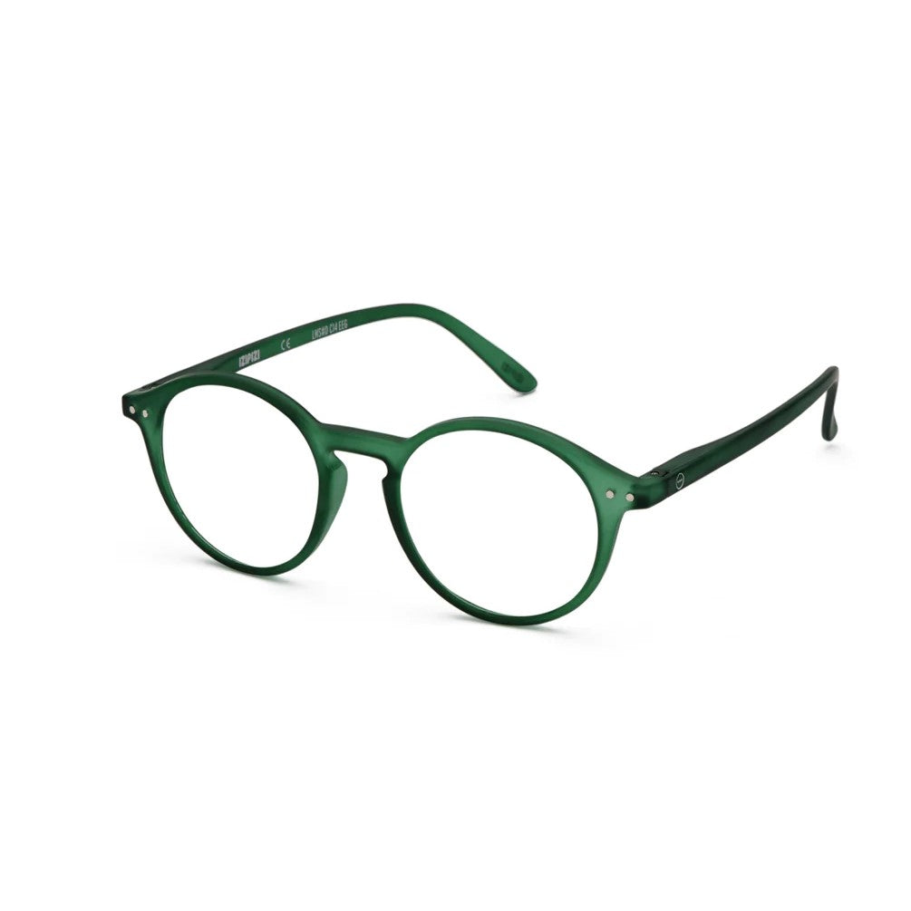 #D Reading Glasses (Green) - Blue Light Blocking Computer Glasses for Men & Women - Perfect for Reading, Gaming & Office Work