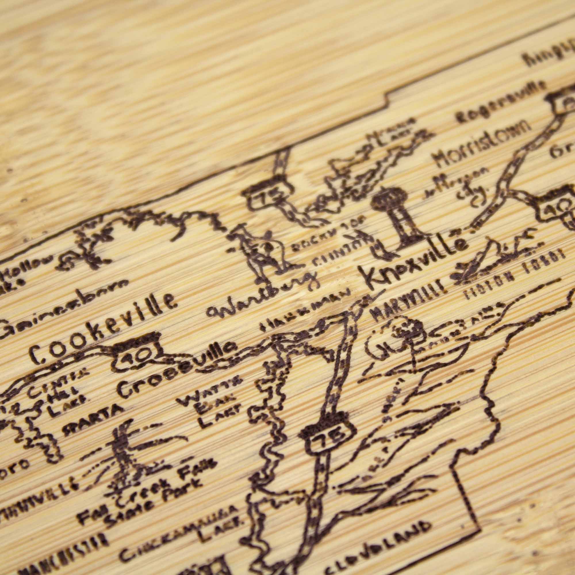 Premium Tennessee Wood Cutting Board - 11