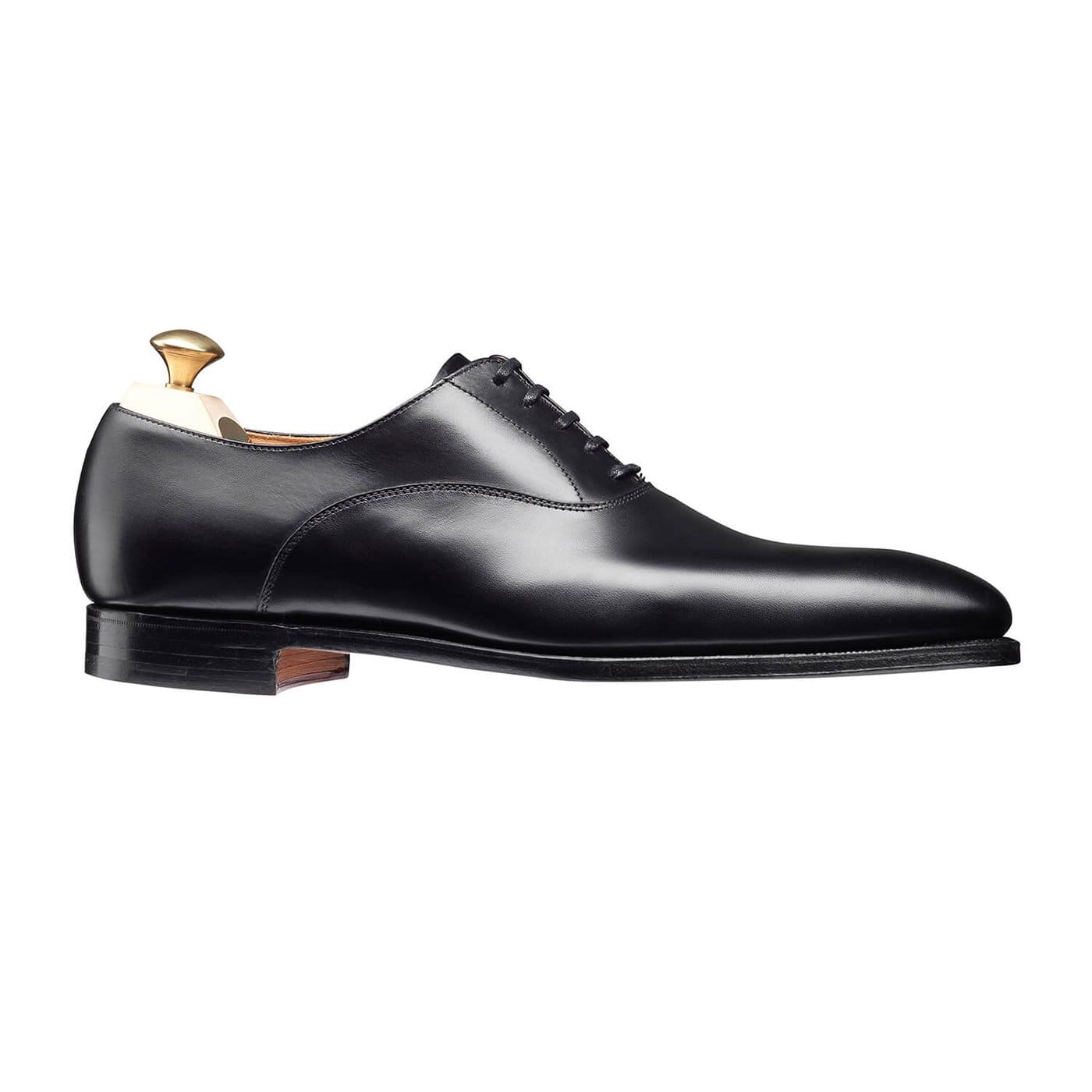Premium Wembley Black Calf Leather Shoes - Stylish & Comfortable Dress Shoes for Men | Perfect for Business, Formal Events & Office Wear