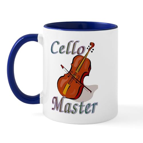 White/Navy Inside - Cello Master Mug