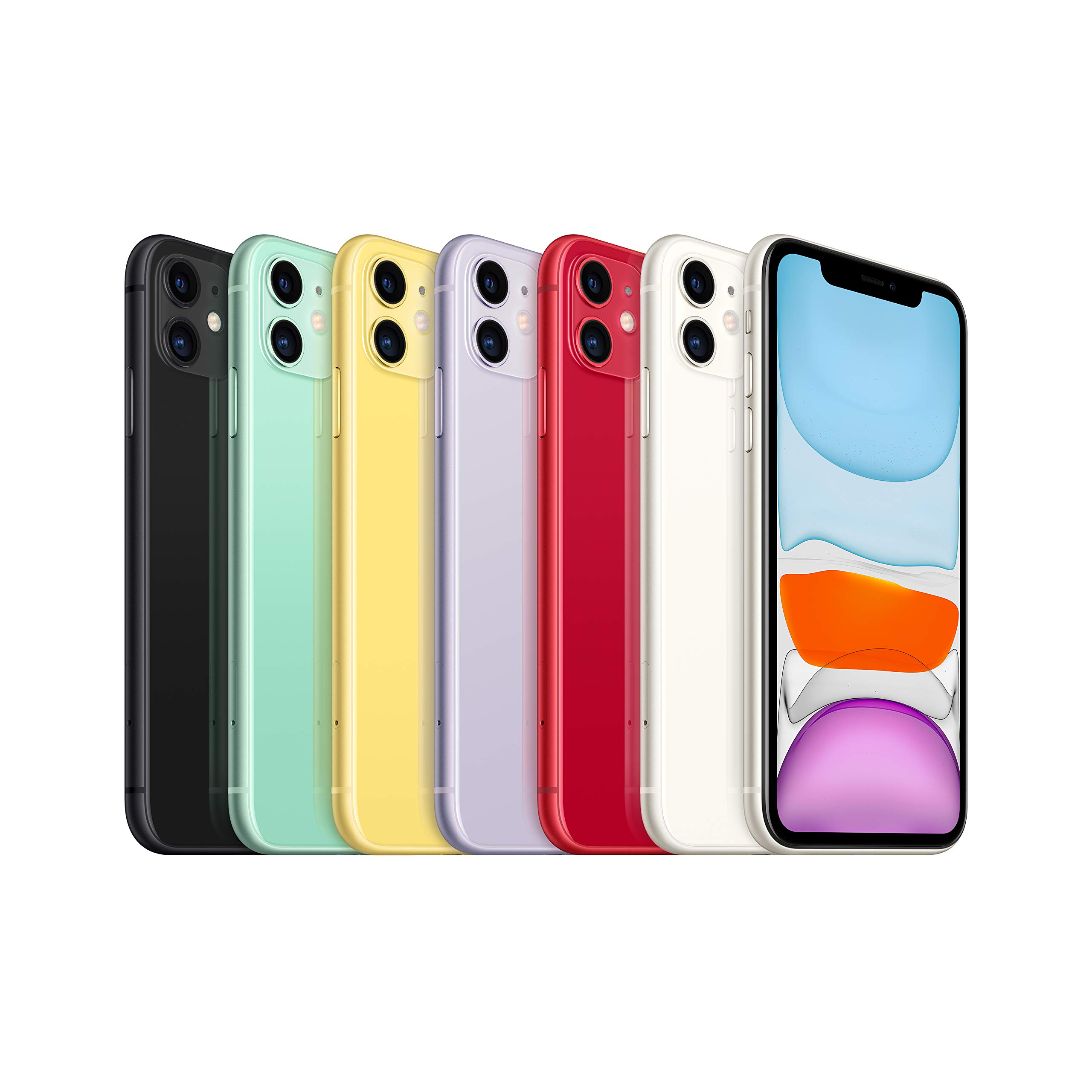 Apple iPhone 11 128GB - Unlocked Smartphone (Black) with Cricket Wireless Plan - Perfect for Streaming, Gaming & Social Media