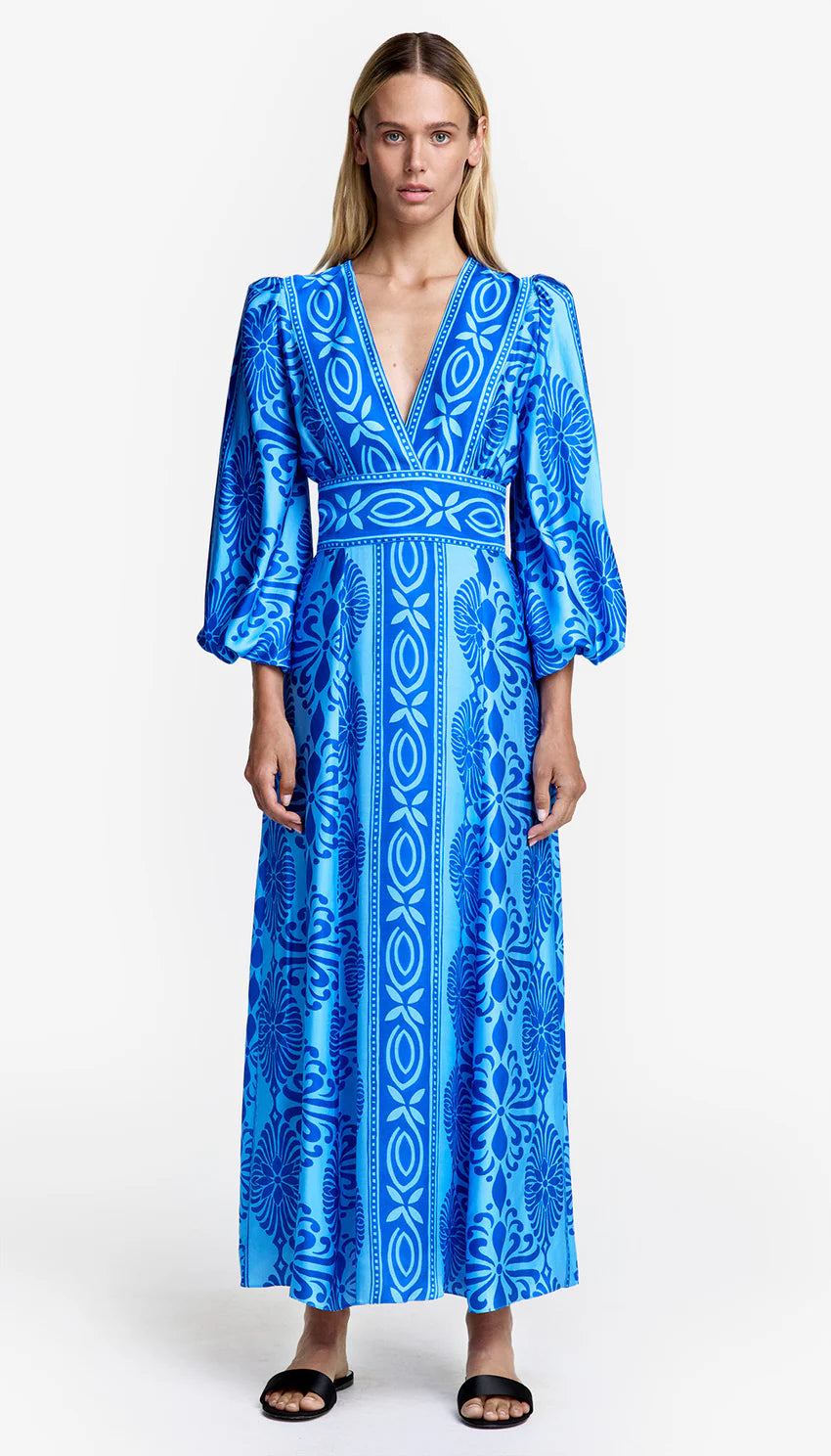 Smythe Crossover Midi Dress for Women | Elegant Wrap Style Summer Dress | Perfect for Weddings, Cocktail Parties & Office Wear
