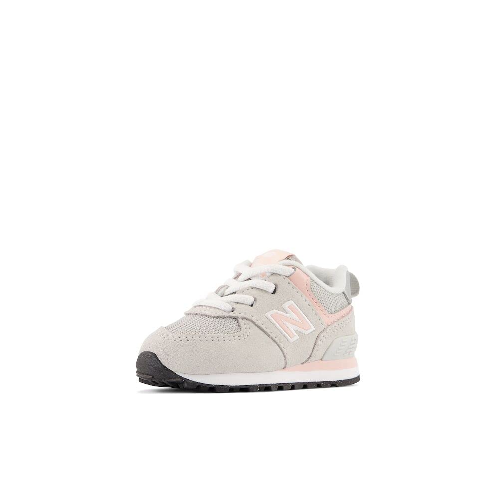 New Balance Kids 574 Core Bungee Sneakers - Lightweight Running Shoes for Boys & Girls - Comfortable Athletic Shoes for School, Play & Everyday Wear