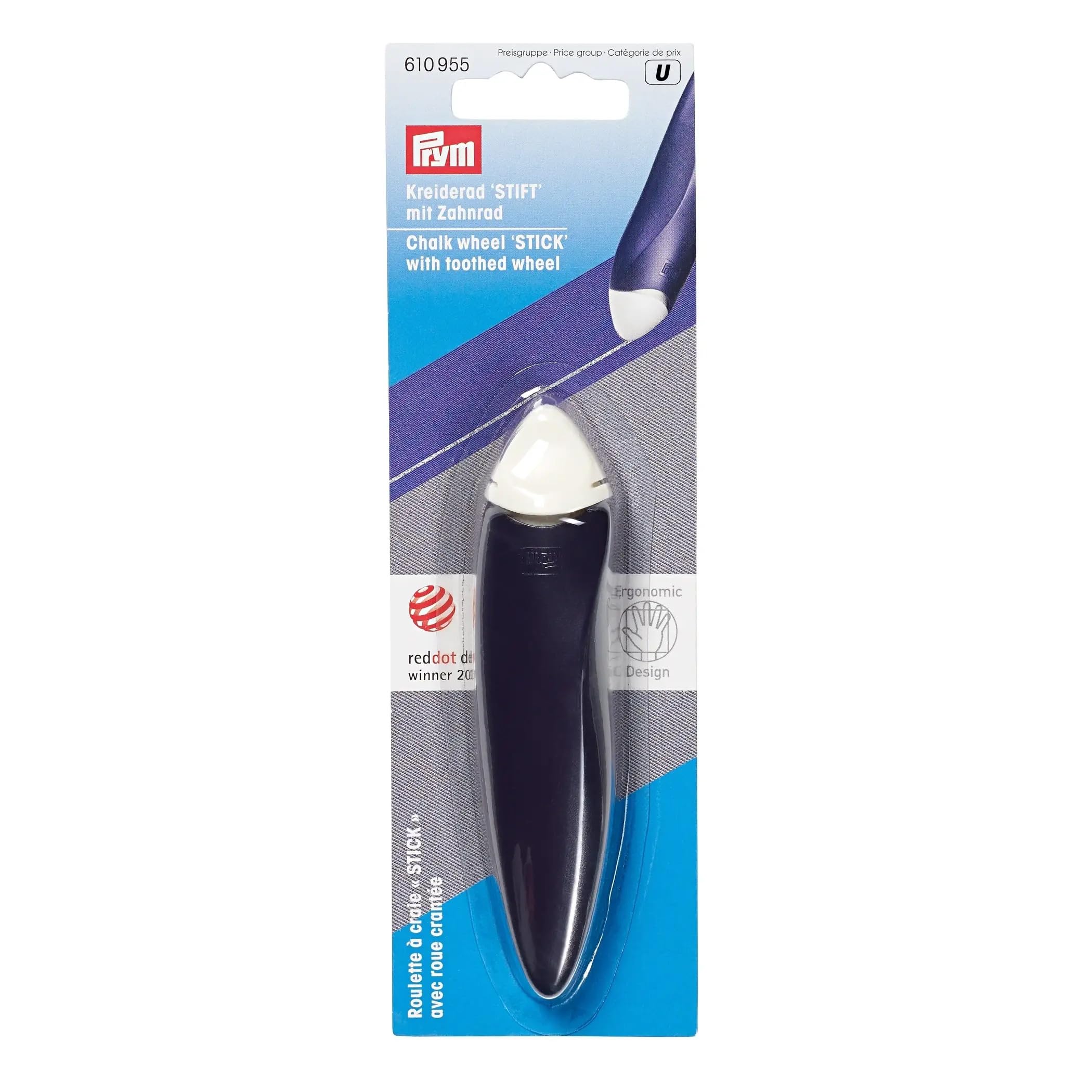 Prym Chalk Wheel for Sewing & Fabric Marking - Perfect for Quilting, Dressmaking & DIY Crafts
