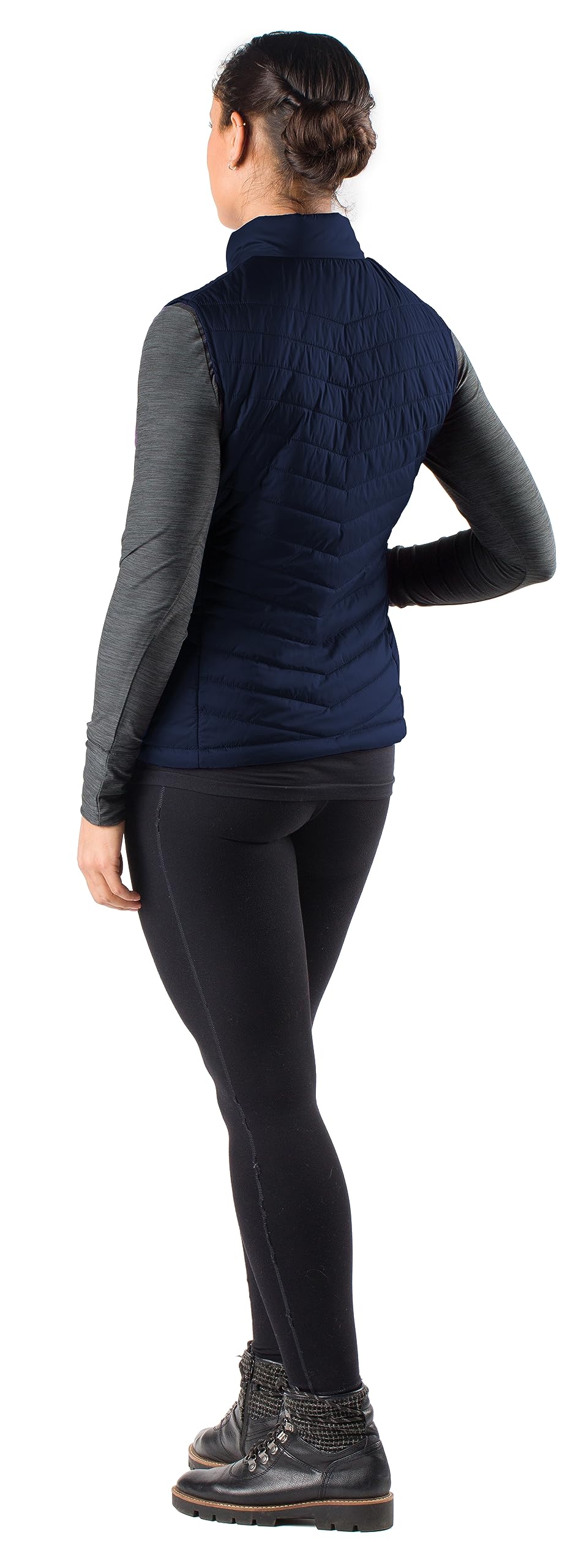 Dune Women's Heated Vest with Rechargeable Battery & Charger - 10 Hours Heating - Machine Washable - Perfect for Winter Outdoor Activities, Hiking & Travel