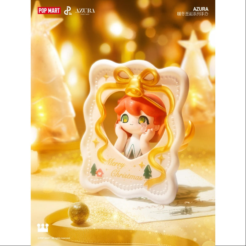 AZURA Warm Christmas Series Secret Blessings Greeting Card (1/144) - Perfect for Holiday Wishes, Gift Exchanges & Festive Decorations