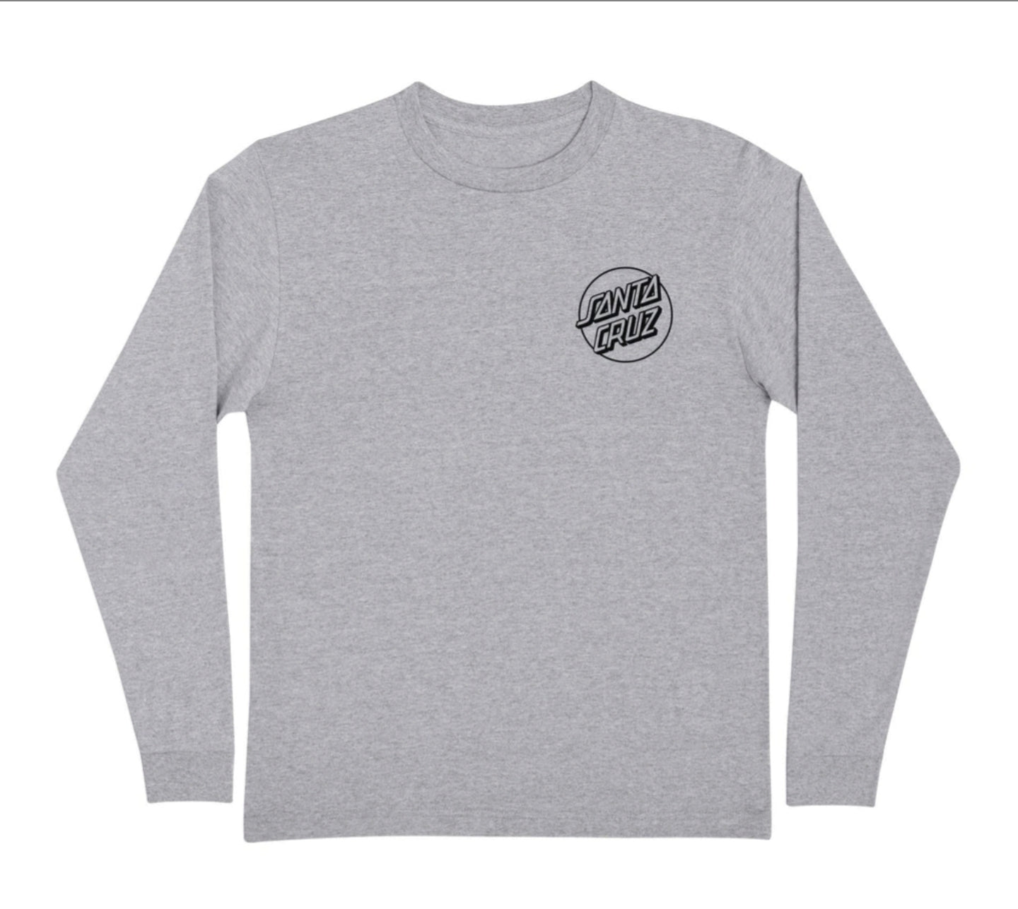 XXL Santa Cruz JEFF KENDALL ATOMIC MAN Long Sleeve T-Shirt - Grey | Vintage Skateboarding Graphic Tee for Men | Perfect for Streetwear, Casual Outfits & Skate Sessions