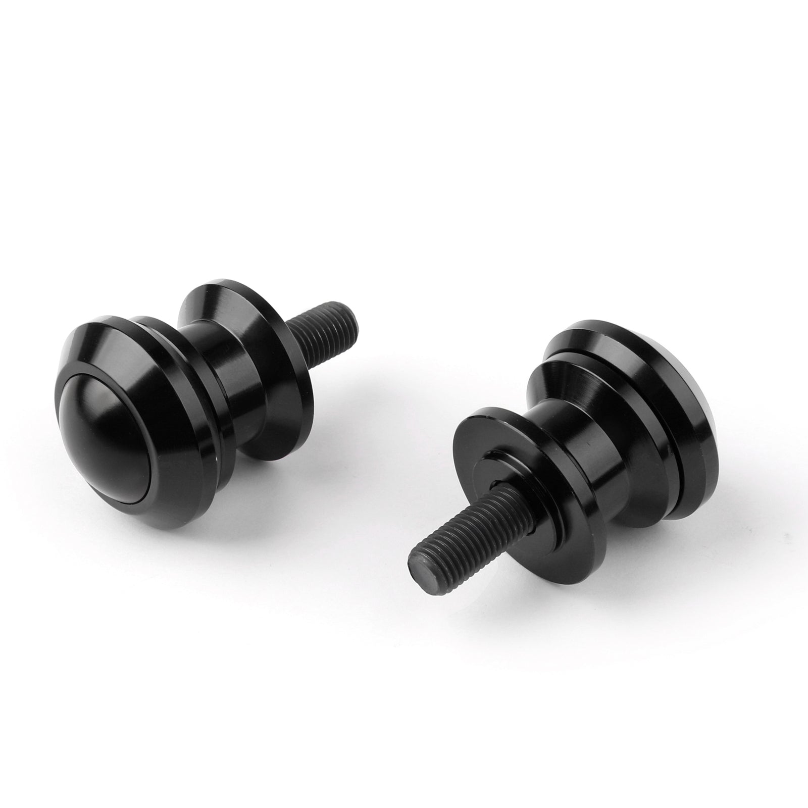 10mm Billet Aluminum Swingarm Spools Sliders for Kawasaki Ninja 250R 300 400 650 1000 ZX6R ZX10R - 7 Color Options - Motorcycle Protection for Parking & Maintenance