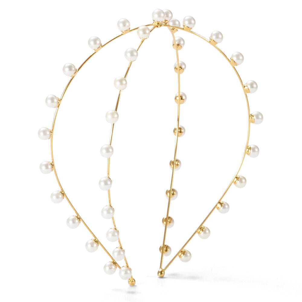 Nikki Pearl Exes Headband for Women - Stylish Hair Accessory for Workouts, Yoga, and Everyday Wear