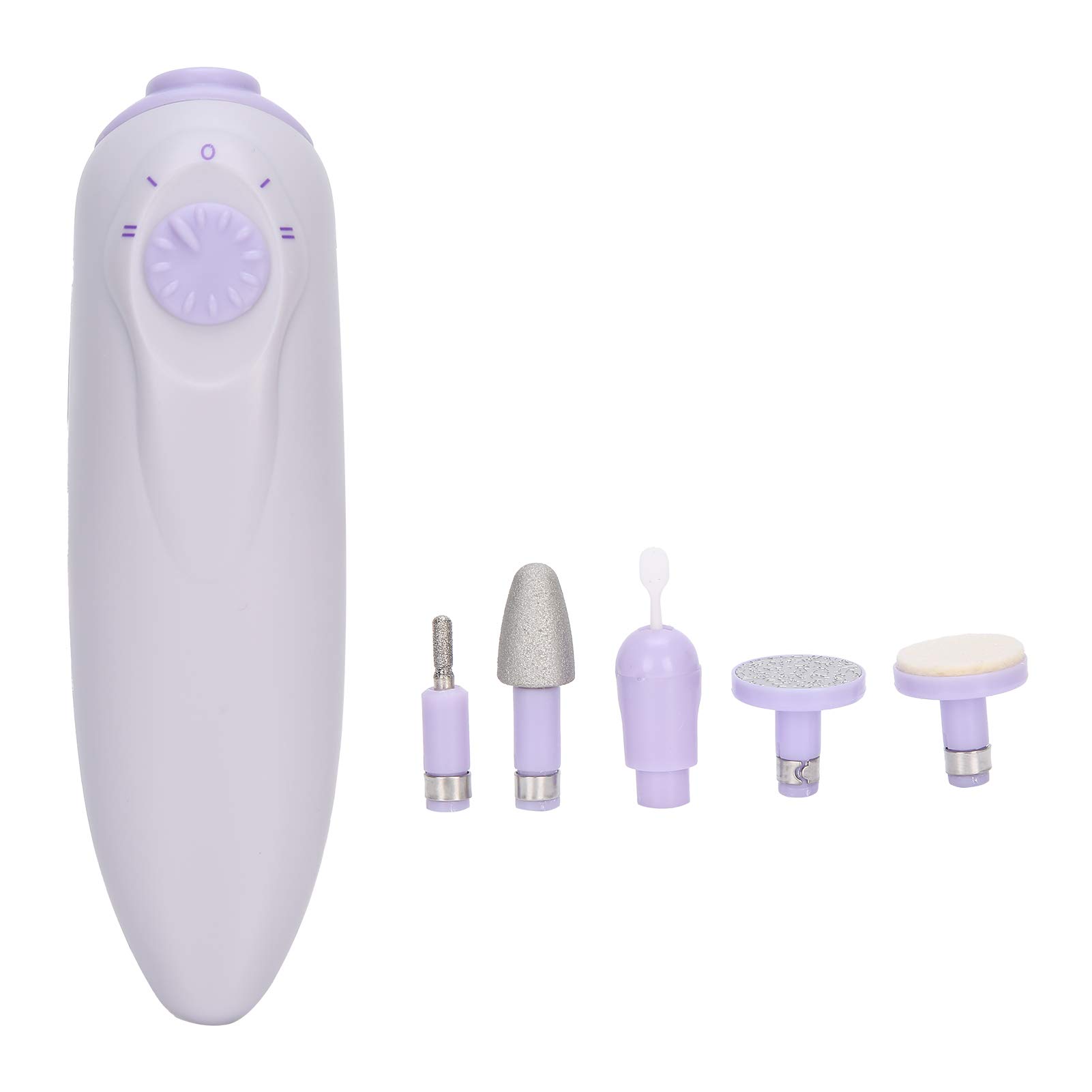 Electric Manicure & Pedicure Kit - Professional Nail File Set with Callus Remover for Smooth Feet & Hands | Multi-Functional Pedicure Tools for Dead Skin Removal & Foot Care | Perfect for Home Spa, Salon & Travel Use