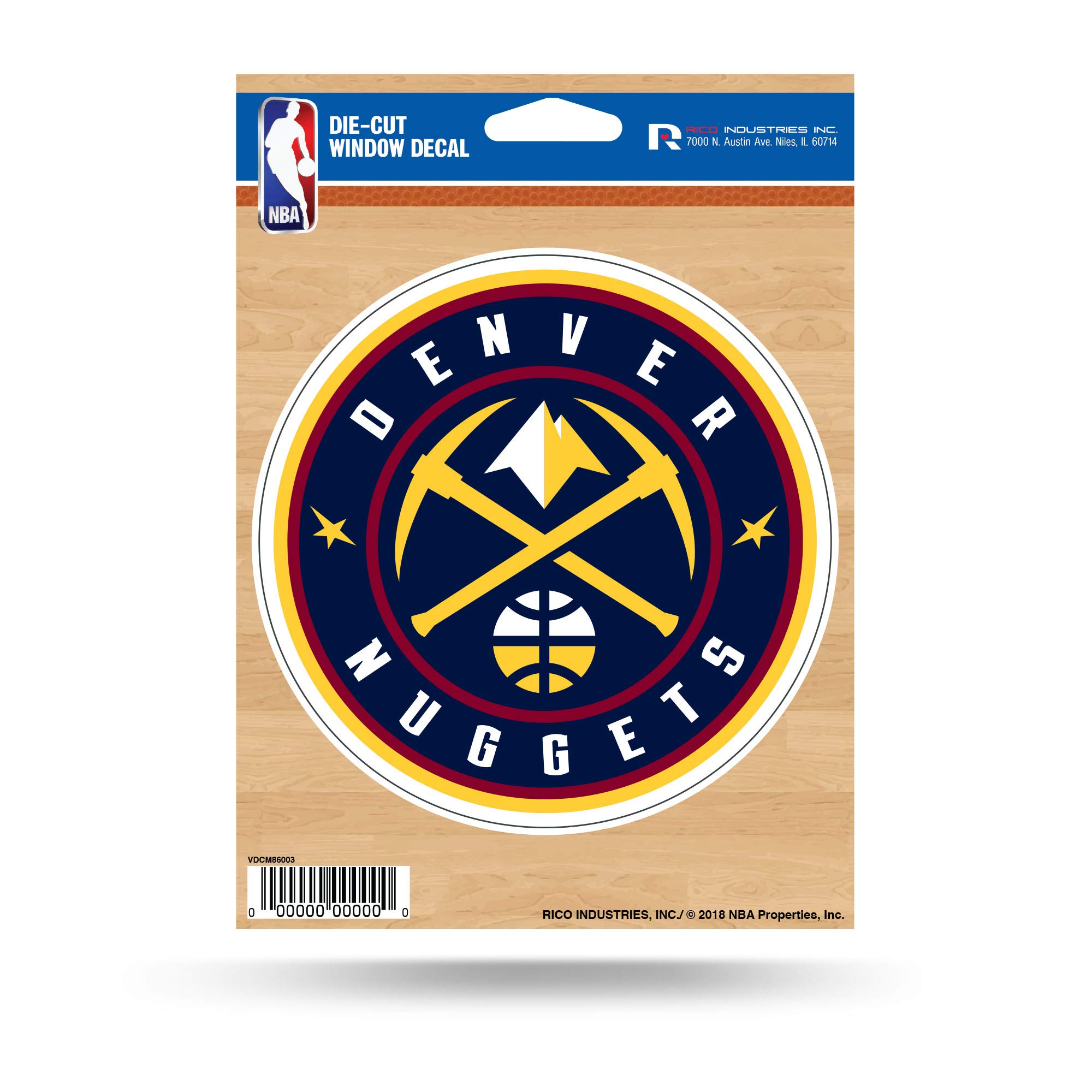 NBA Team Logo Die Cut Vinyl Decal Sticker - Officially Licensed Fan Shop Merchandise for Cars, Laptops, Windows & Walls