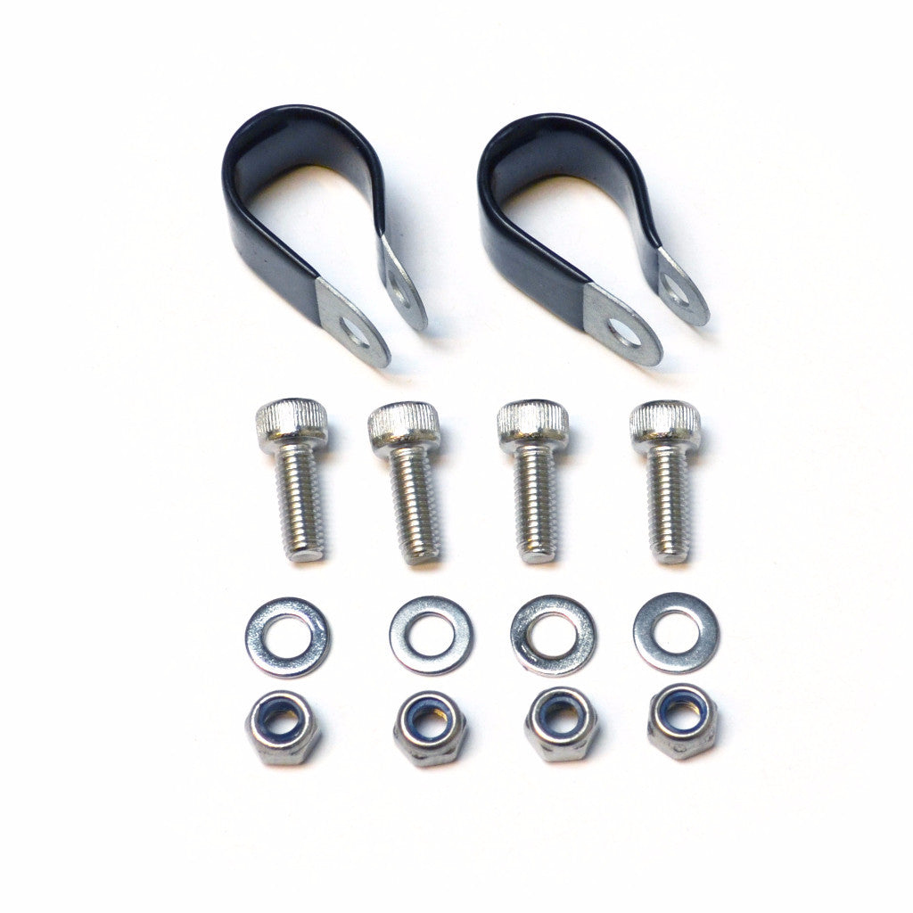 Stainless Steel Rack Hardware Pack - Heavy Duty Shelving Bracket Kit for Garage Storage, Closet Organizer & DIY Projects