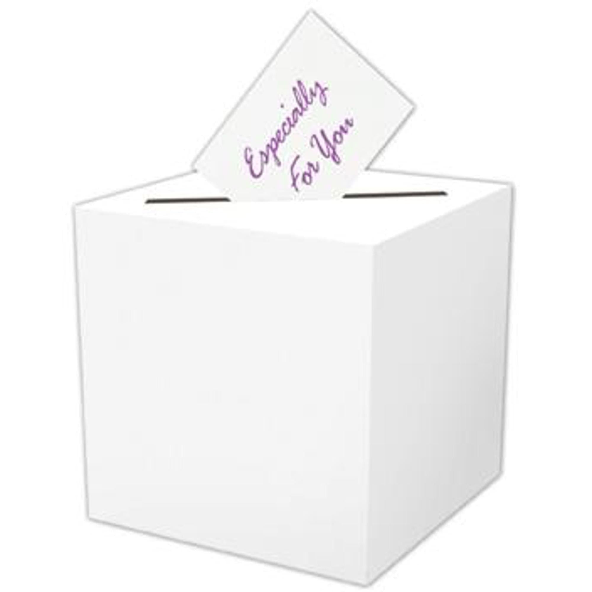Foldable All-Purpose Card Storage Box 9x9 Inches - Perfect for Greeting Cards, Photos, and Collectibles - Ideal for Home, Office, and Gift Organization